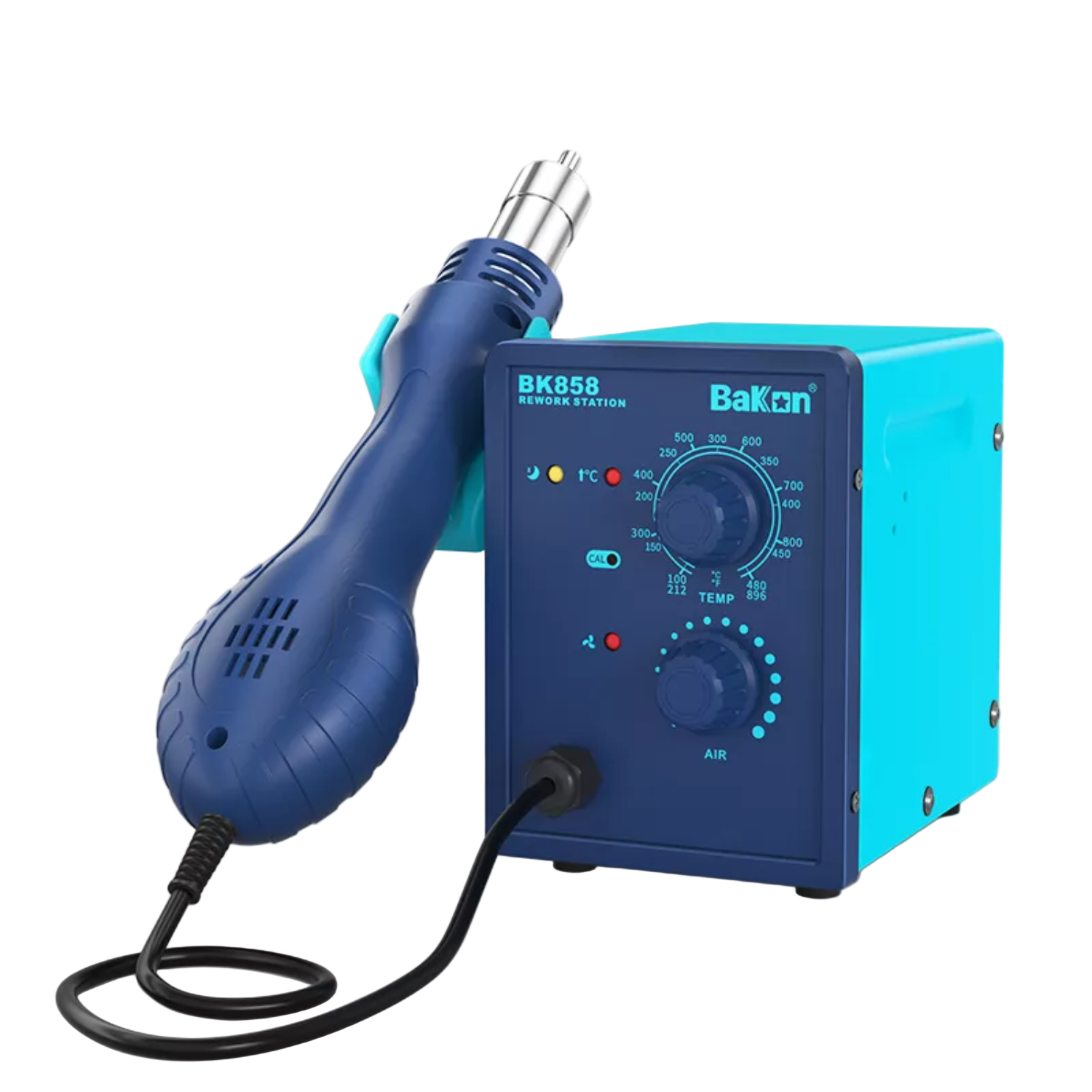 BK858 Professional 650W Hot Air Rework & Soldering Station