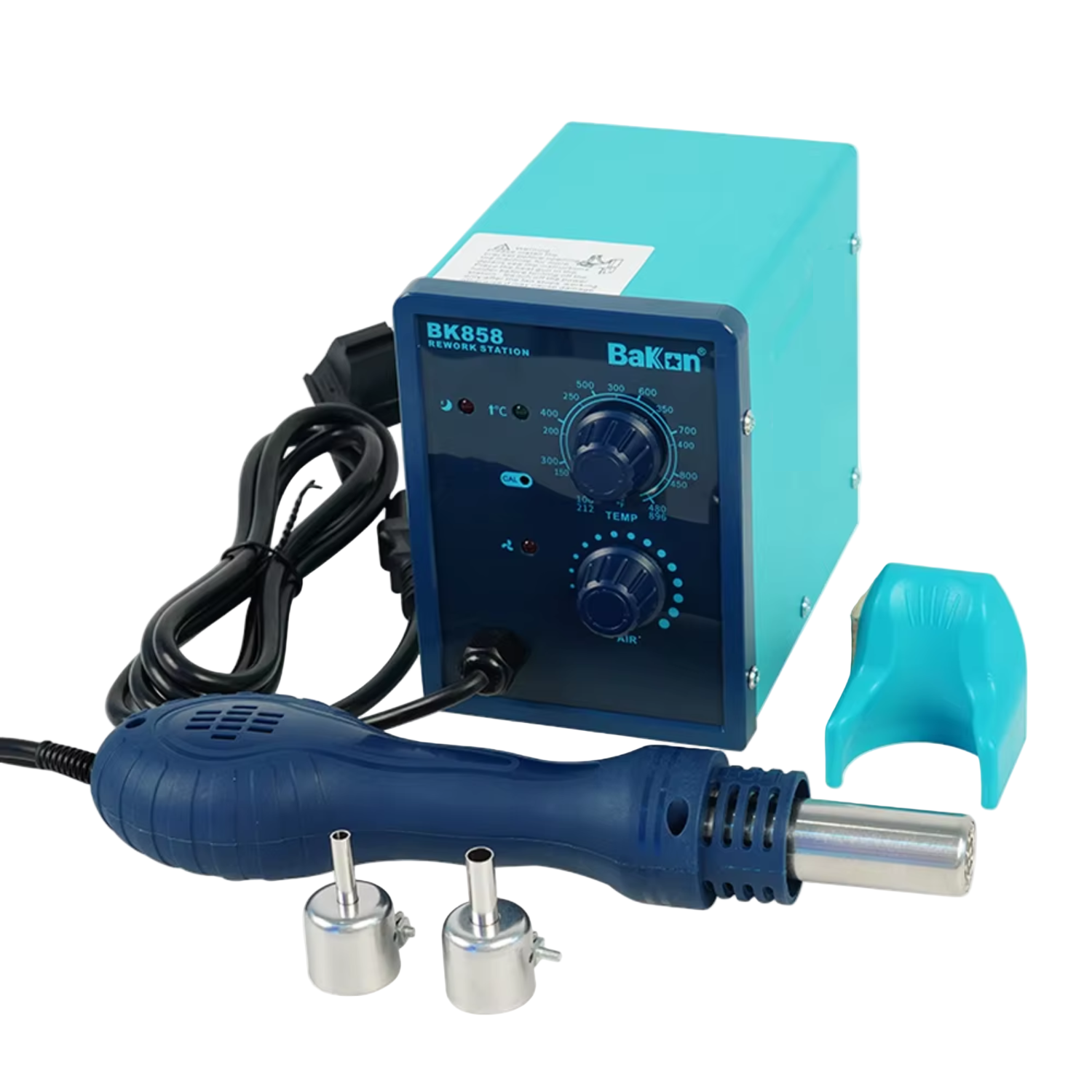BK858 Professional 650W Hot Air Rework & Soldering Station