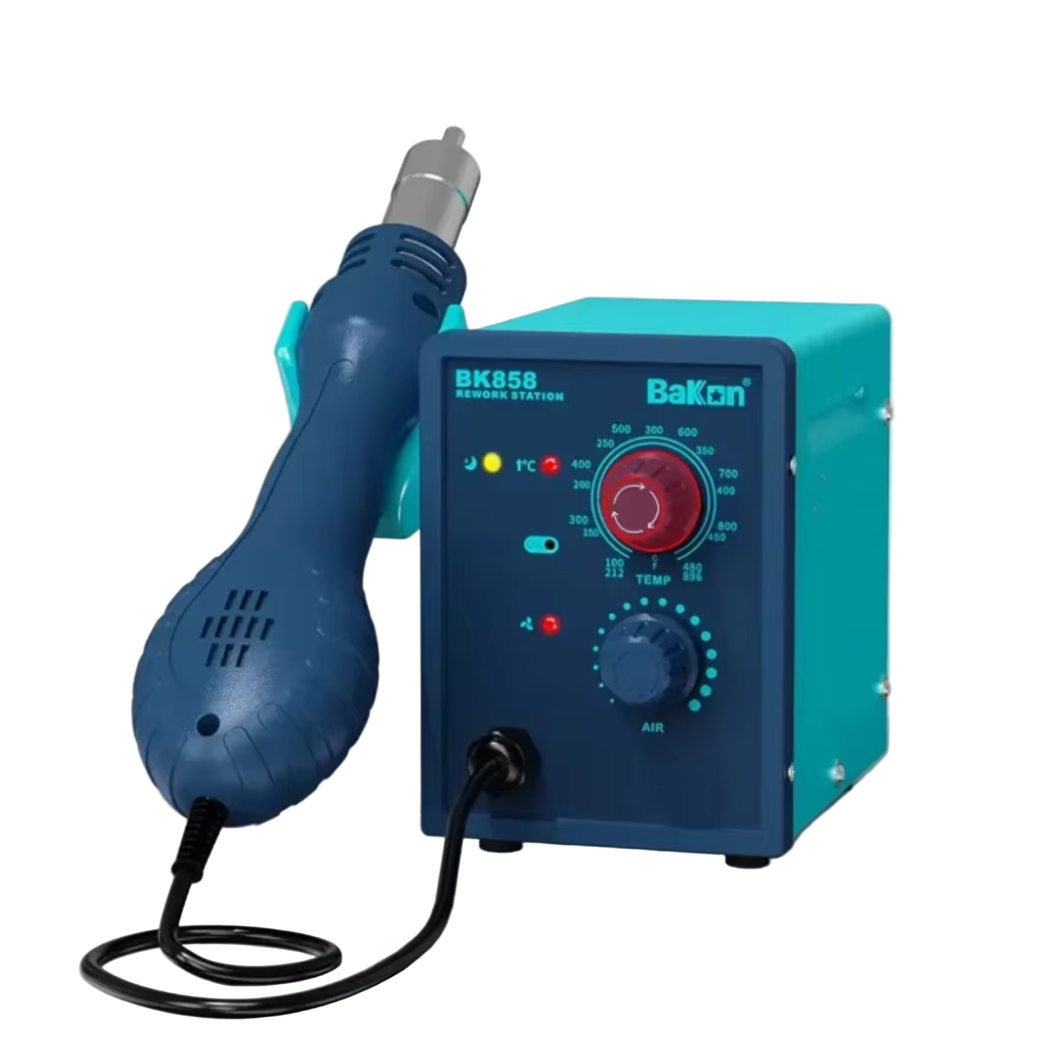 BK858 Professional 650W Hot Air Rework & Soldering Station