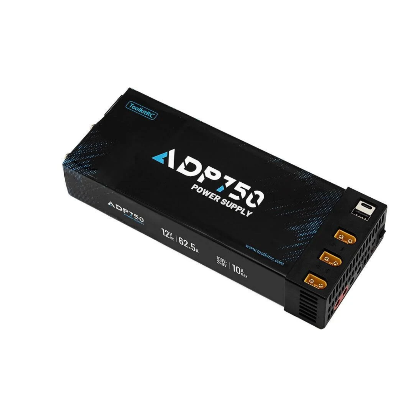 ToolkitRC ADP750 Adapter 750W 12V 62.5A High-Power Adapter XT60 Output For RC Lipo Battery Chargers and Devices