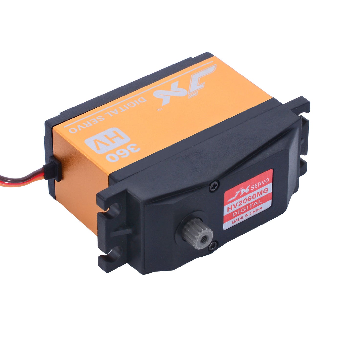 JX Servo PDI-HV2060MG-360° 62kg High-Torque Servo Motor 360° Continuous Rotation Servo Motor For Robotics & Industrial Use