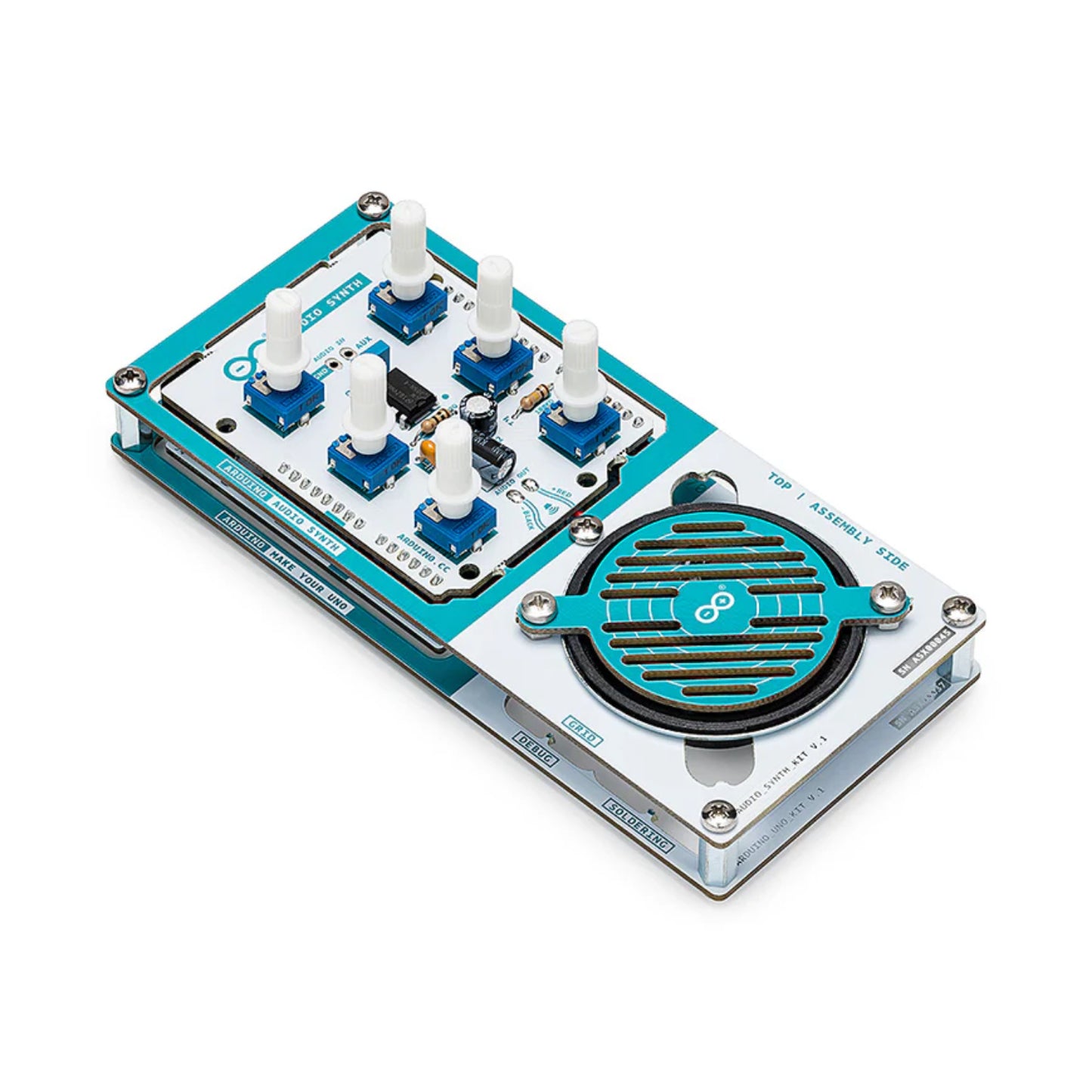 Official Arduino Make Your Uno Kit DIY Electronics & Coding Kit to Build an Arduino Uno R3 For Beginners and Students