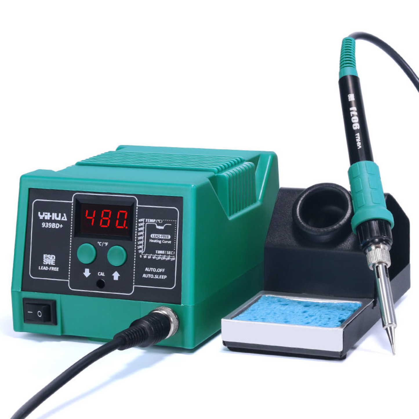 YIHUA 939BD+ESD Professional Soldering & Rework Station With Digital Display And Adjustable Temperature For Electronic & SMD Repair
