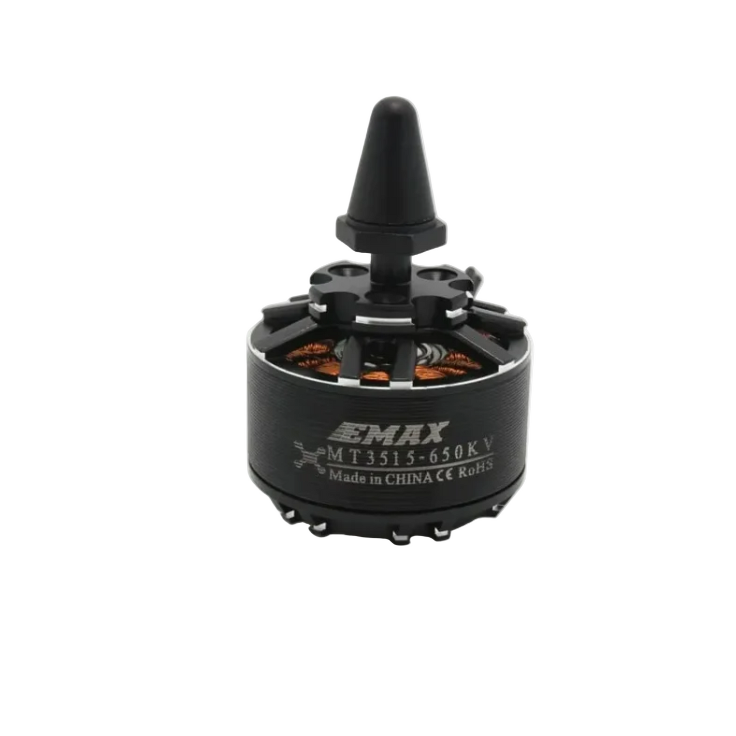 EMAX MT3515 650KV Brushless Motor CCW Rotation For Multicopter Drones and UAV Applications - Black Cap