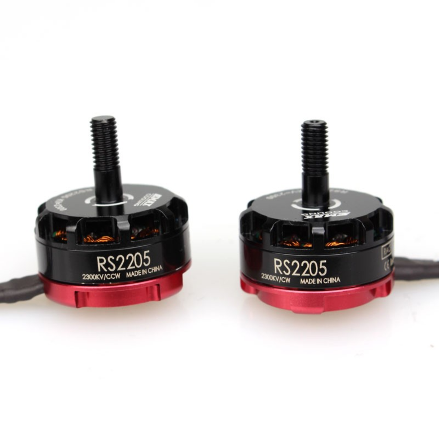 EMAX RS2205 2300KV Brushless DC Motor For FPV Racing Drone High-Performance CW Motor With Black Cap - RS2873/RS4665