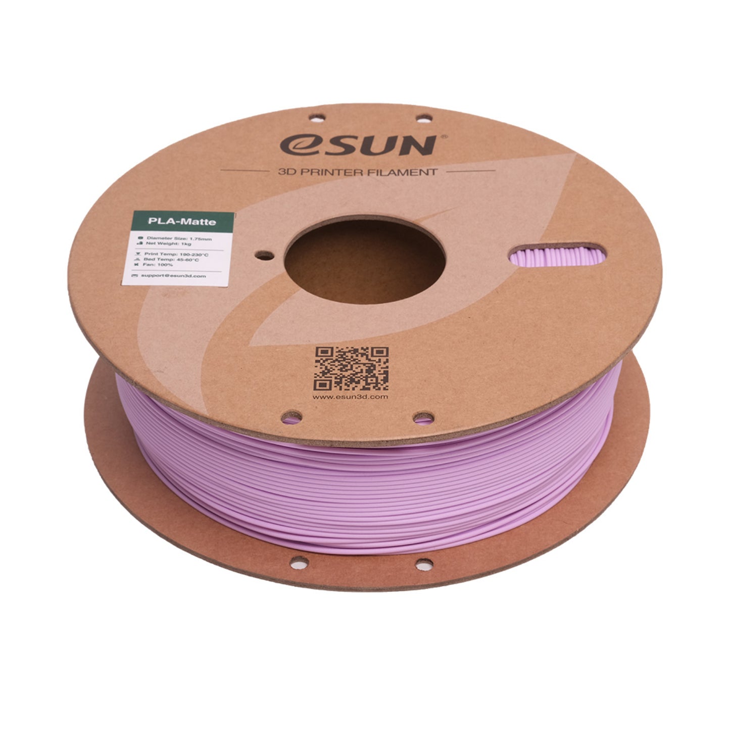 eSUN PLA Matte 1.75mm 3D Printing Filament, 1Kg – Lilac