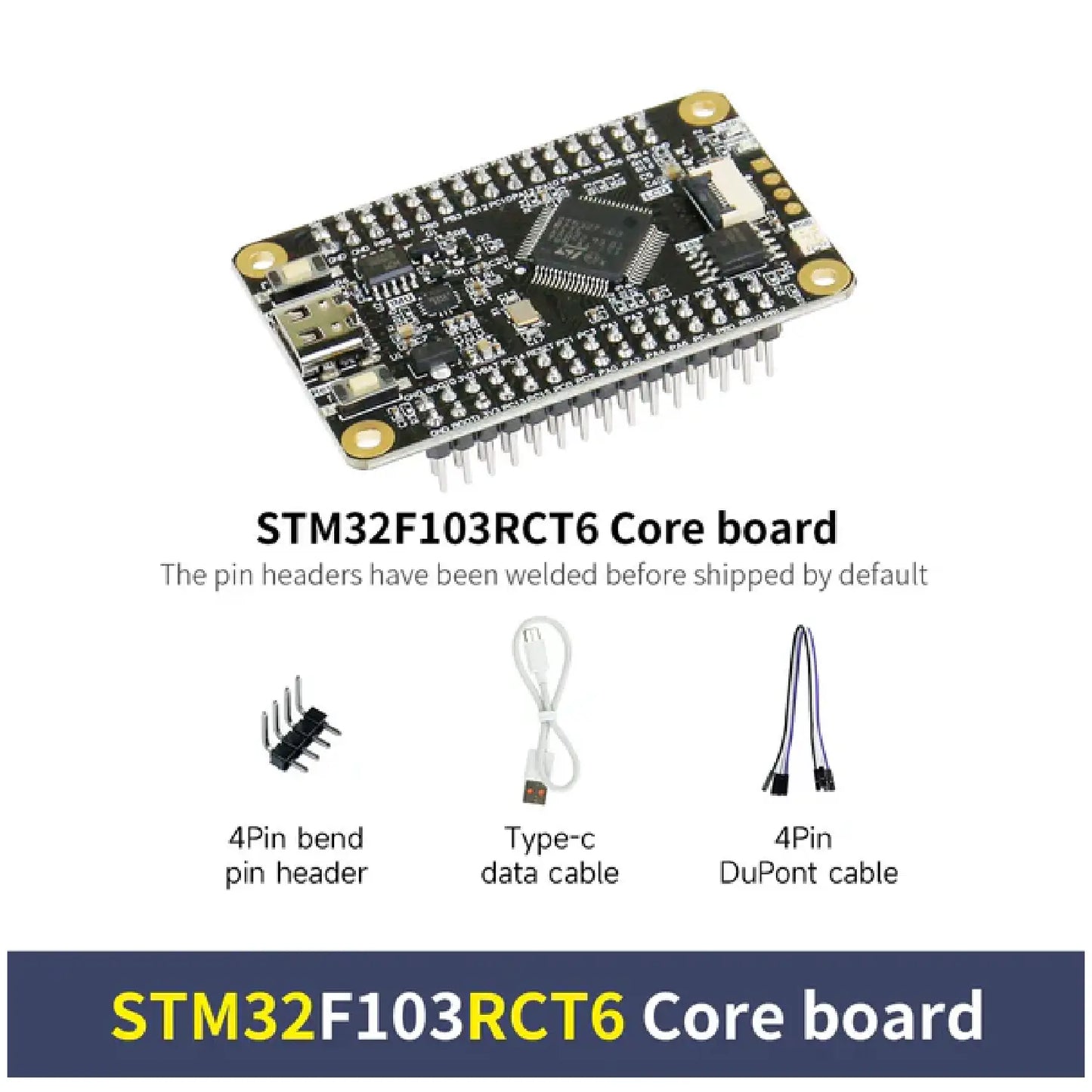 STM32F103RCT6 / STM32F103C8T6 / APM32E103RET6 Core Board – ARM Cortex-M3 Development Kit