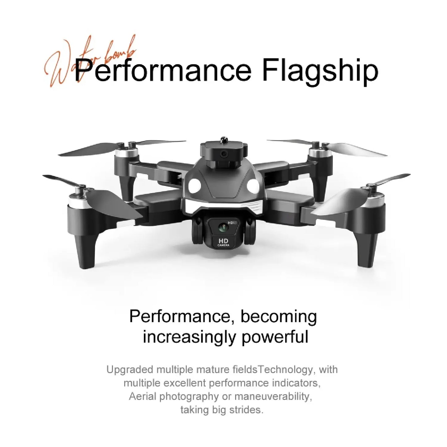 F200 Max Drone – Dual Camera Quadcopter with Brushless Motors & 25-Min Flight Time