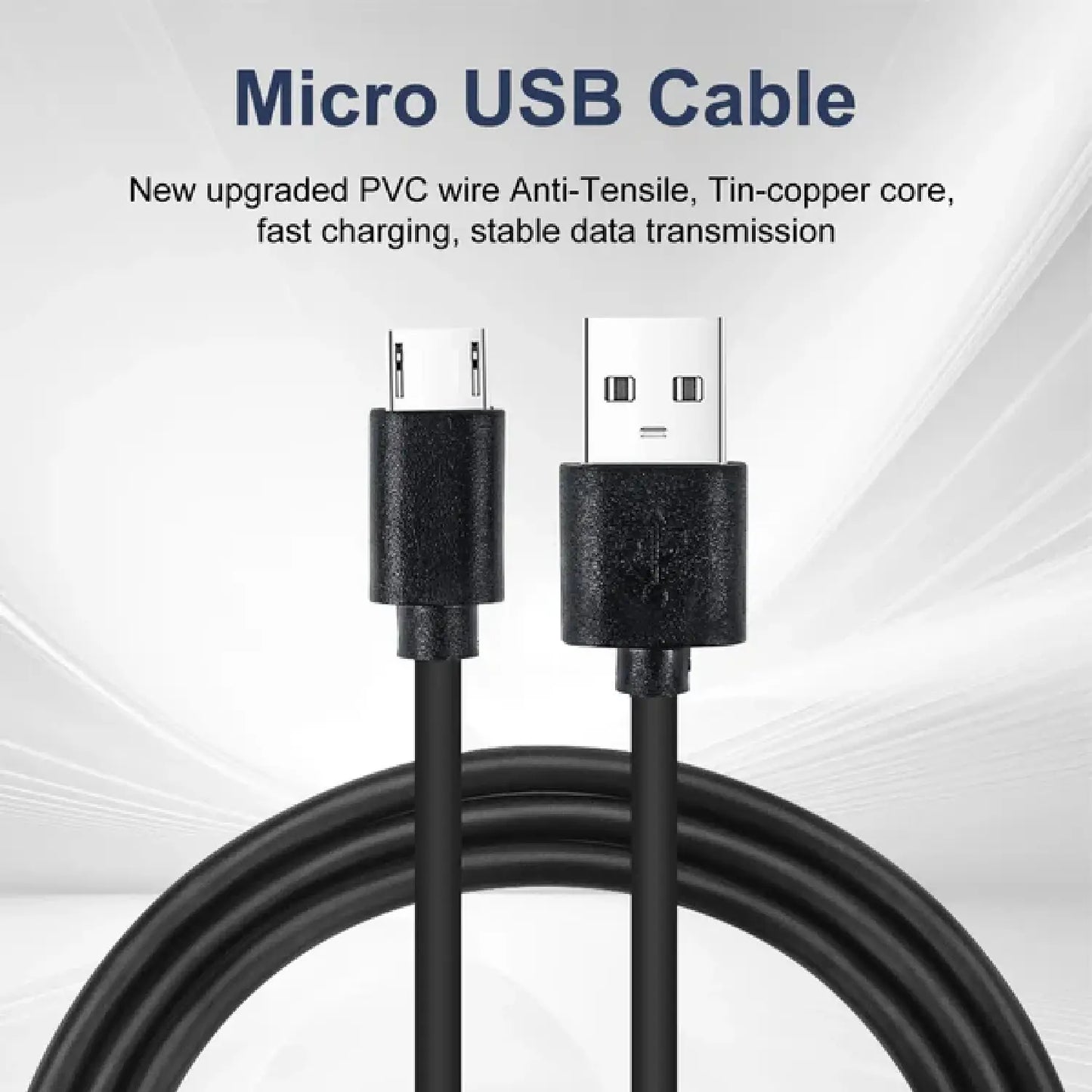 Yahboom Micro USB Data Cable – 15cm / 50cm / 100cm (High-Speed & Durable)