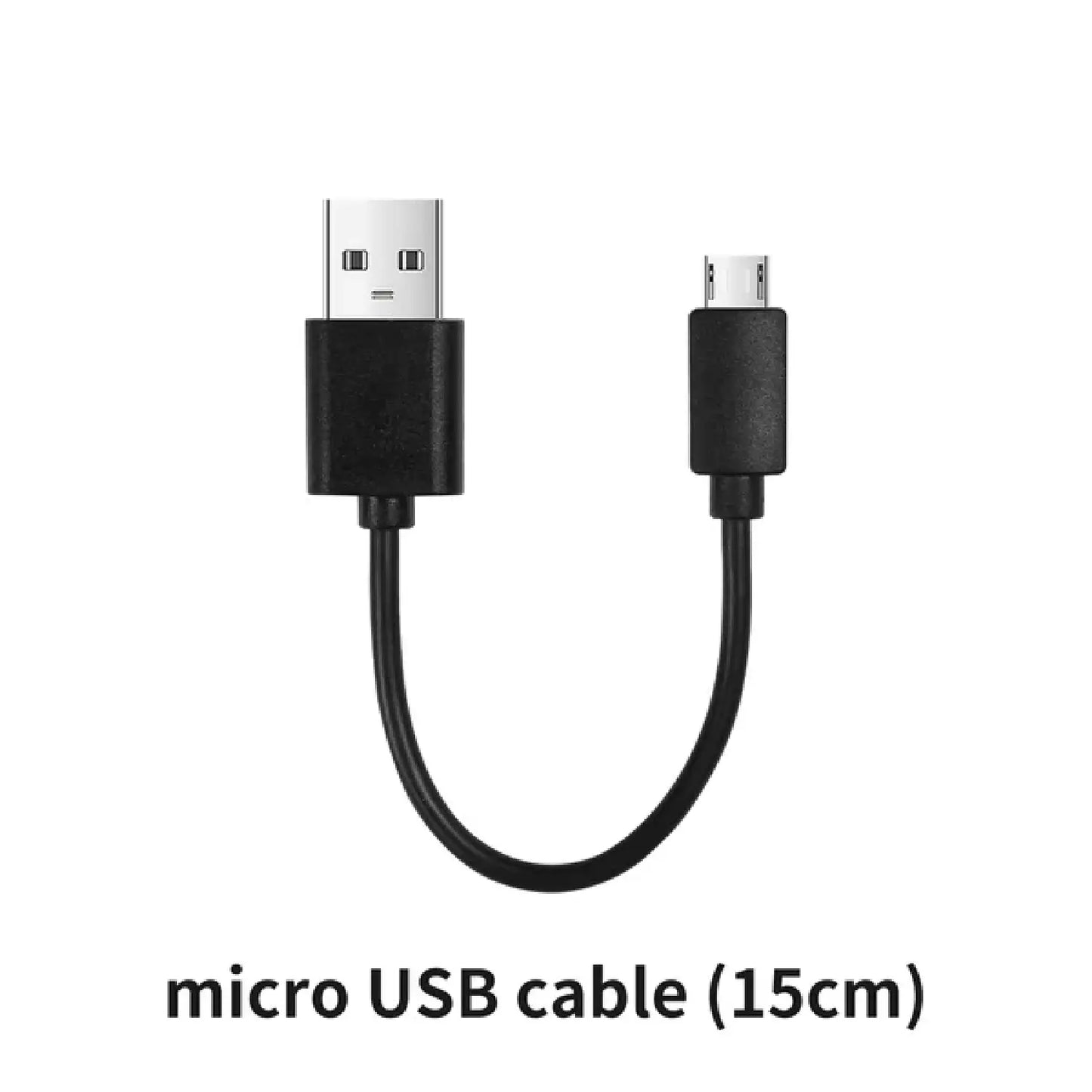Yahboom Micro USB Data Cable – 15cm / 50cm / 100cm (High-Speed & Durable)