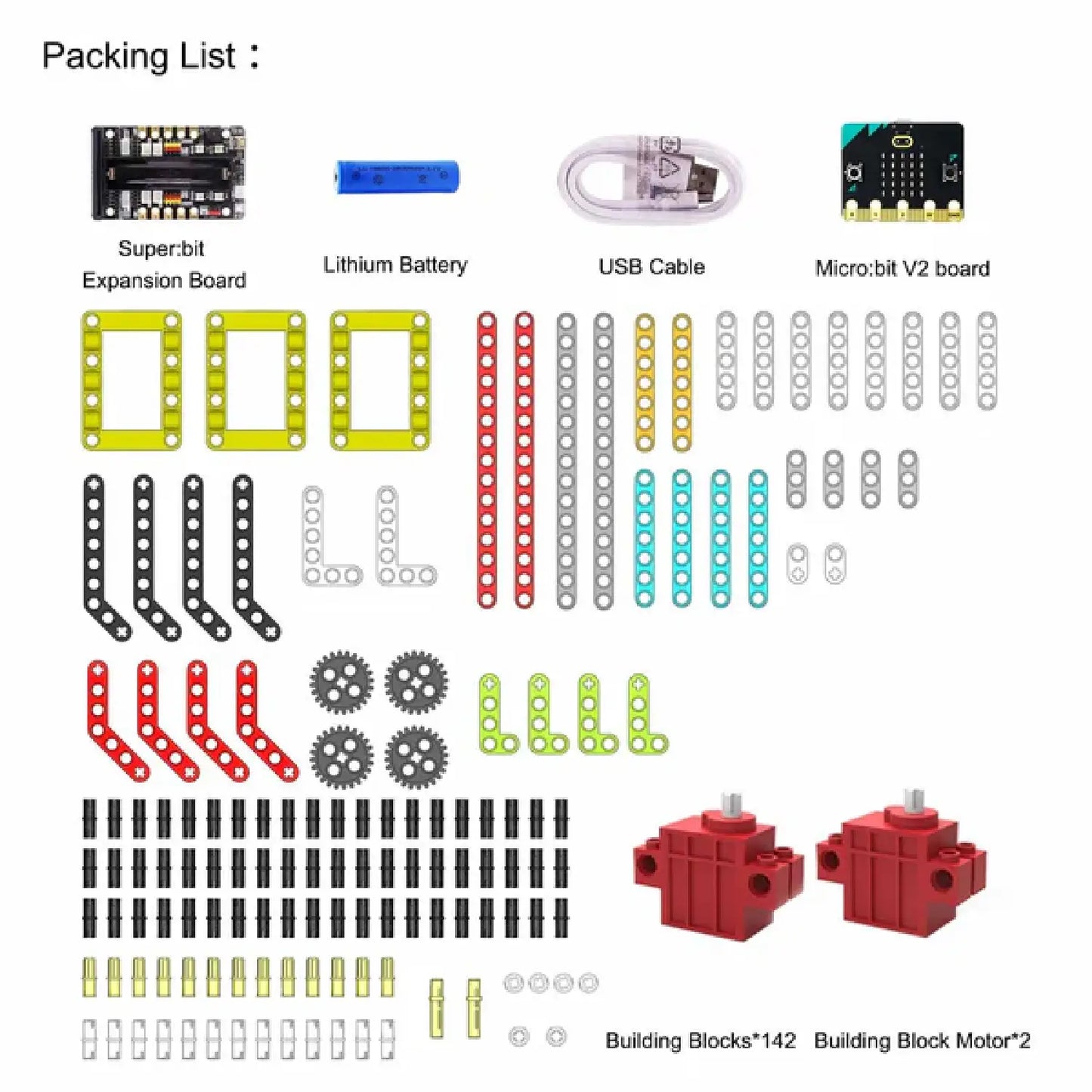 Yahboom Programmable Spider:bit Robot for Micro:bit V2/V1.5 – 3 Versions