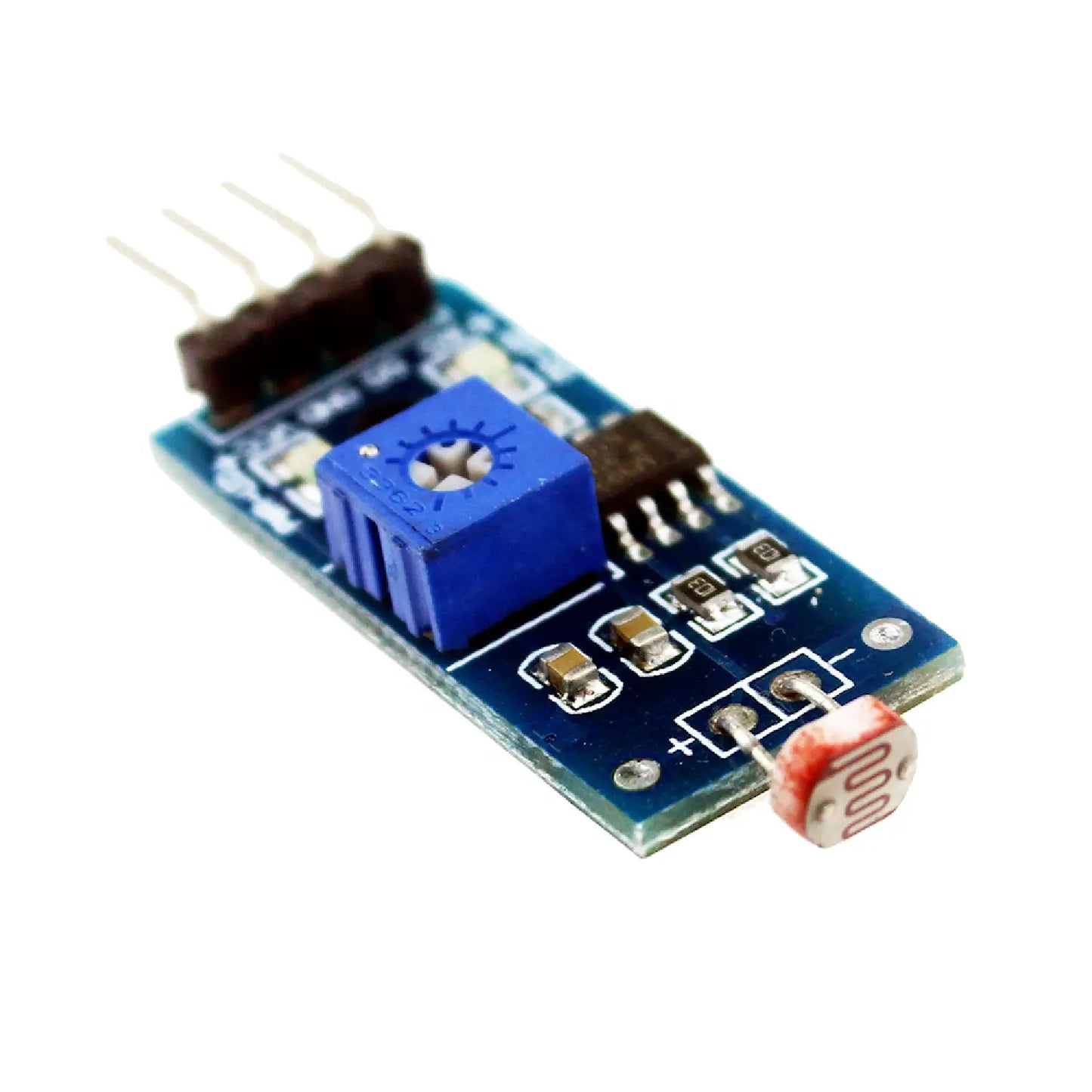 LM393 LDR Light Sensor Module – Adjustable Photosensitive Sensor with Analog & Digital Output for Arduino, Raspberry Pi & DIY Projects | Buy in India