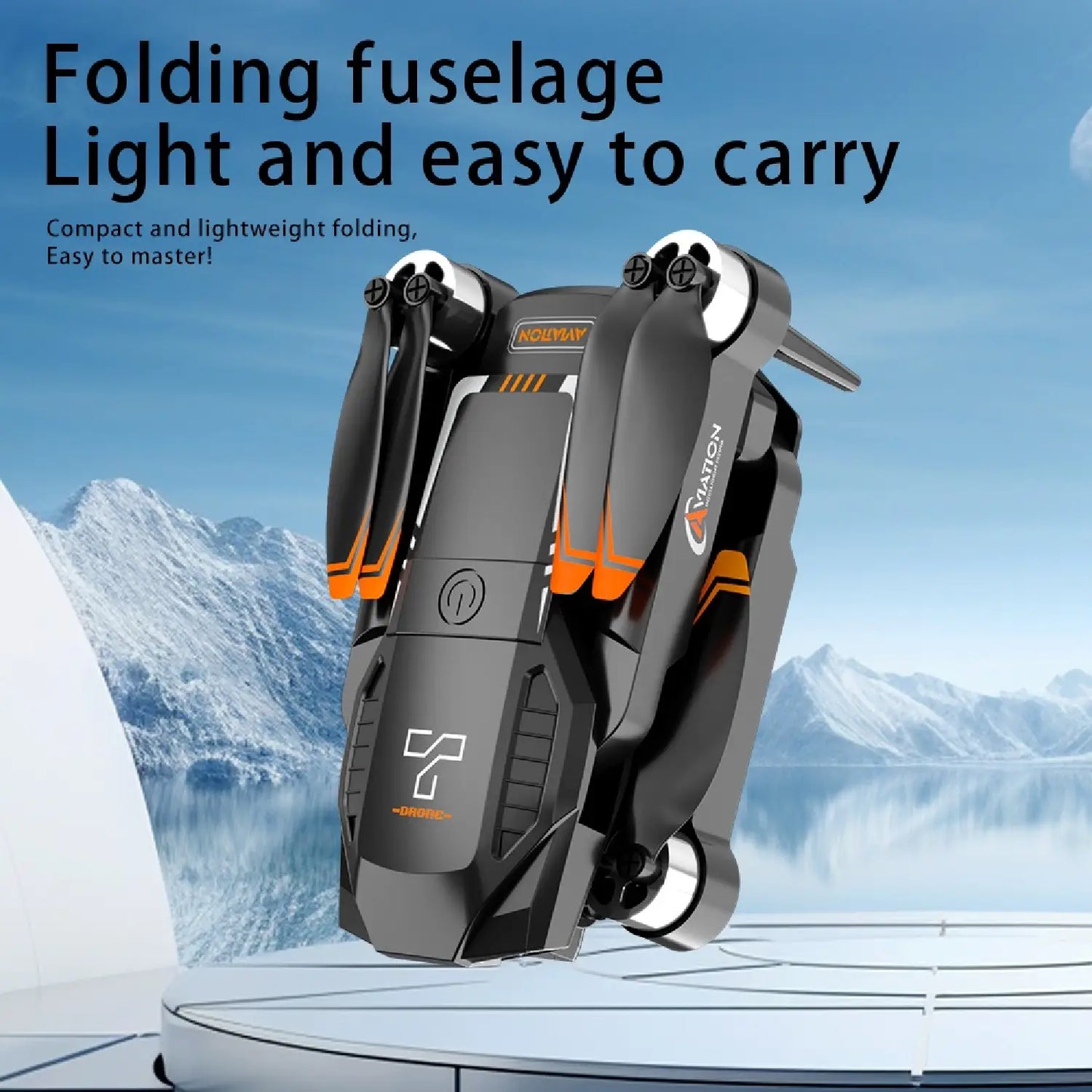 F205 Drone – 4K HD Camera, Brushless Motor, 25min Flight Time - RS8708
