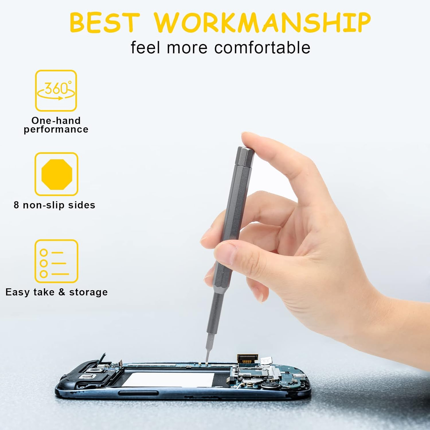 24-in-1 Precision Screwdriver Set With Case