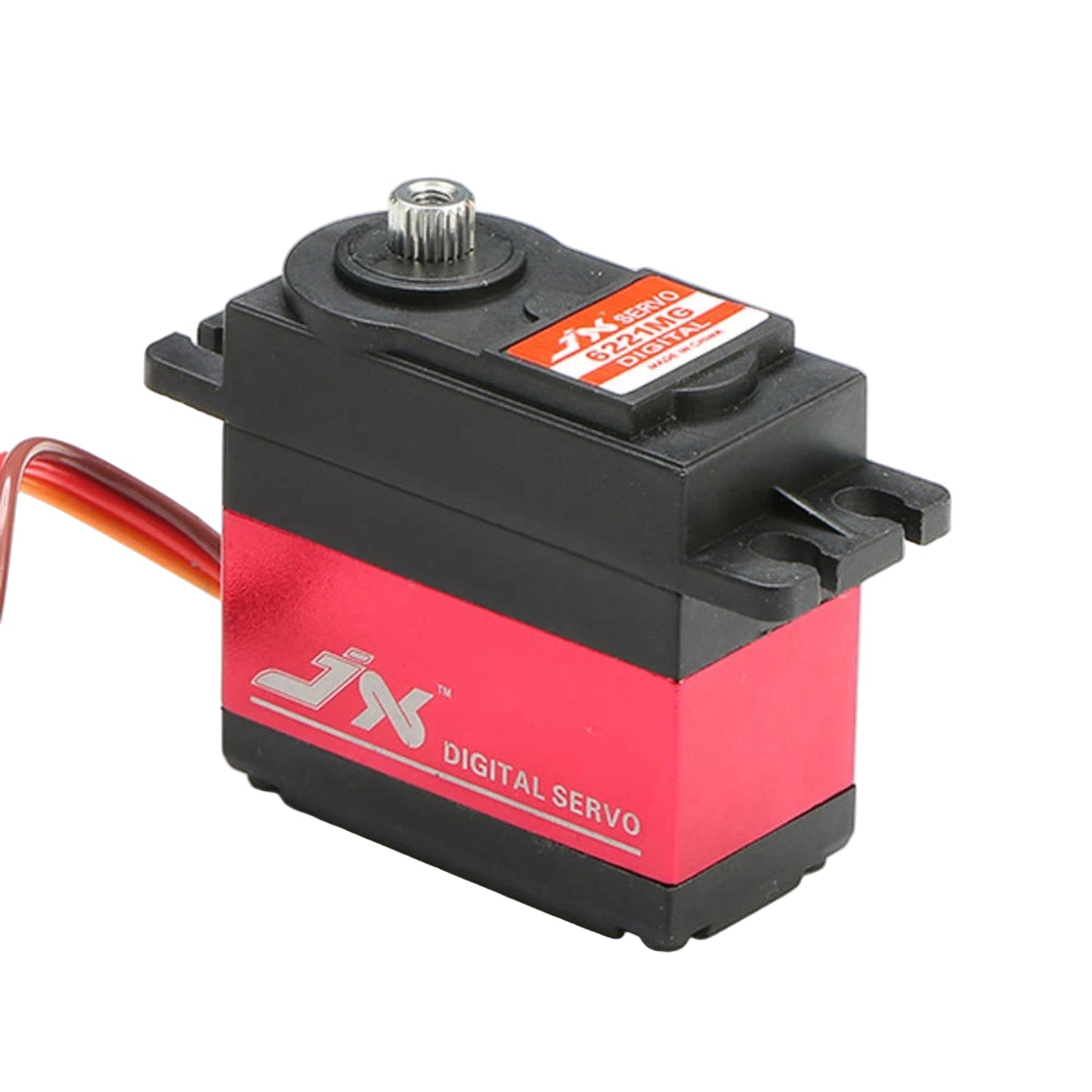 JX Servo PDI-6221MG 20KG High Torque 180° Metal Gear Digital Servo for RC Car, Robot, Boat, and Airplane