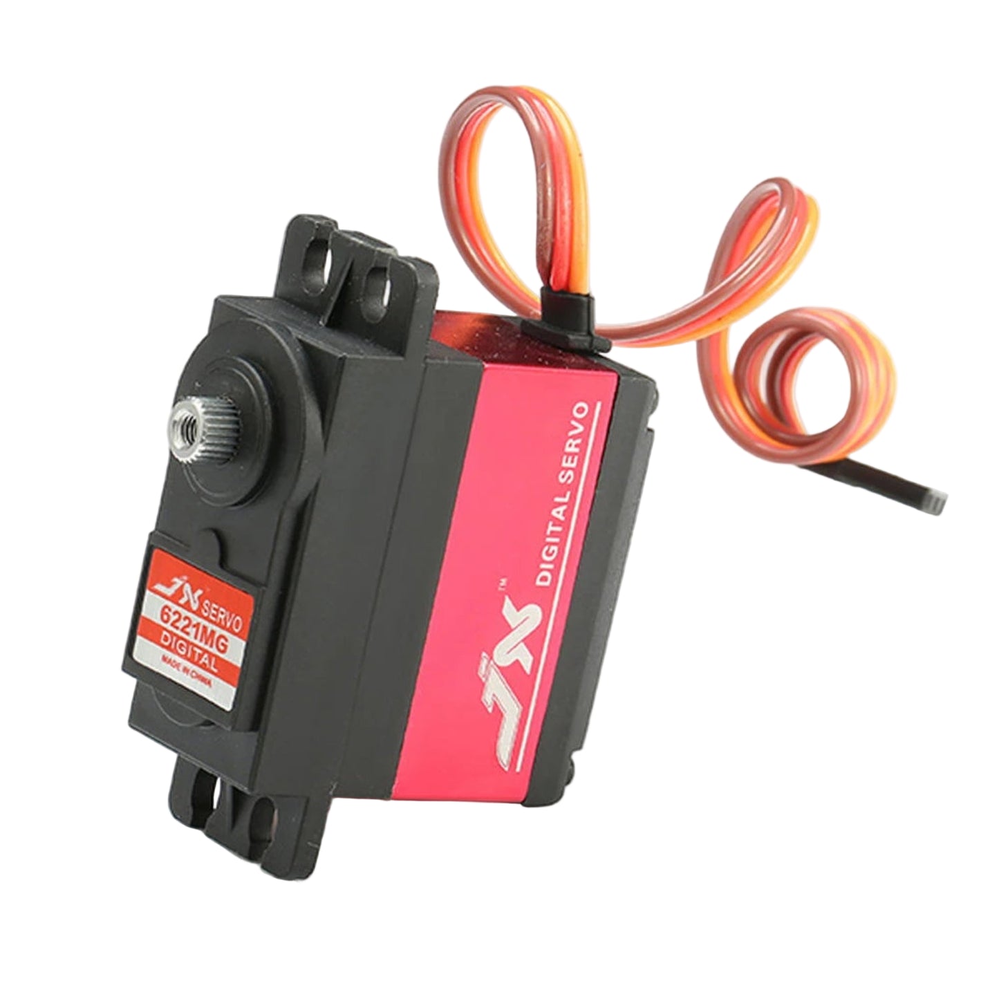 JX Servo PDI-6221MG 20KG High Torque 180° Metal Gear Digital Servo for RC Car, Robot, Boat, and Airplane