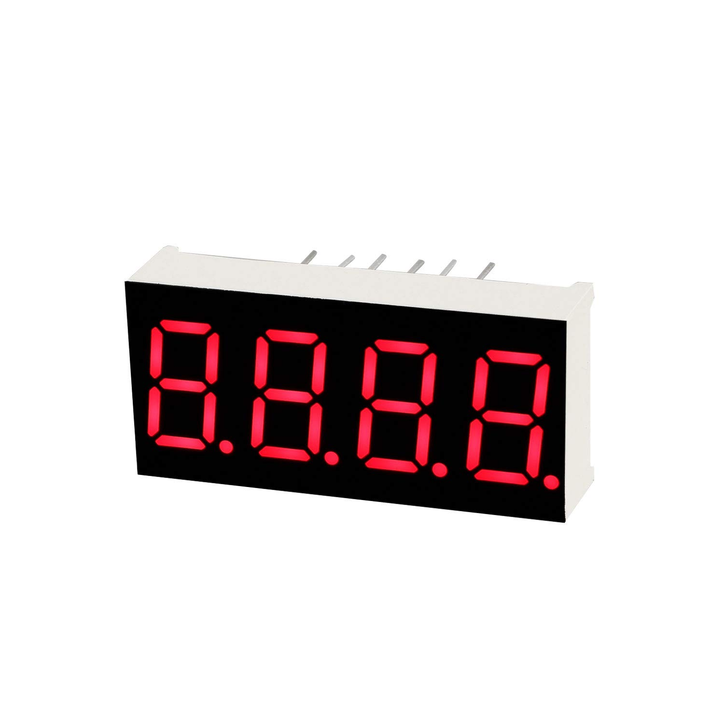 0.36 inch LED Display 4 Digit 7 Segment Display Common Anode Red LED Display Module 12 Pin For Arduino - RS7419