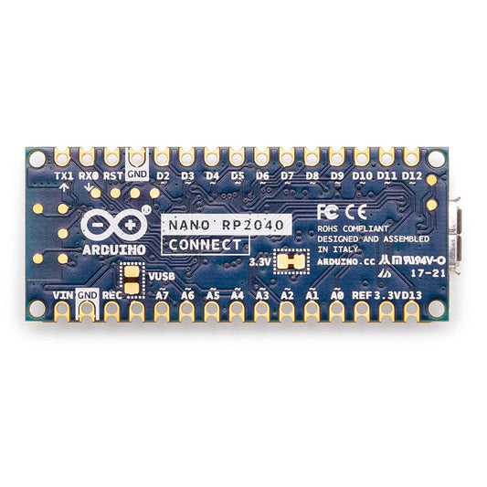 Arduino Nano RP2040 Connect without Header