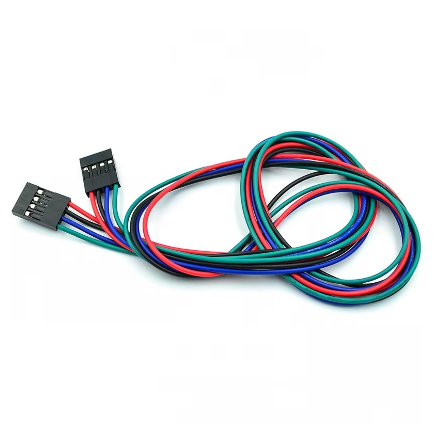 70CM 4 Pin Female to Female Dupont Cable Flexible & Durable 4 Pin Dupont Cable For Connecting 3D Printer Parts - RS4398