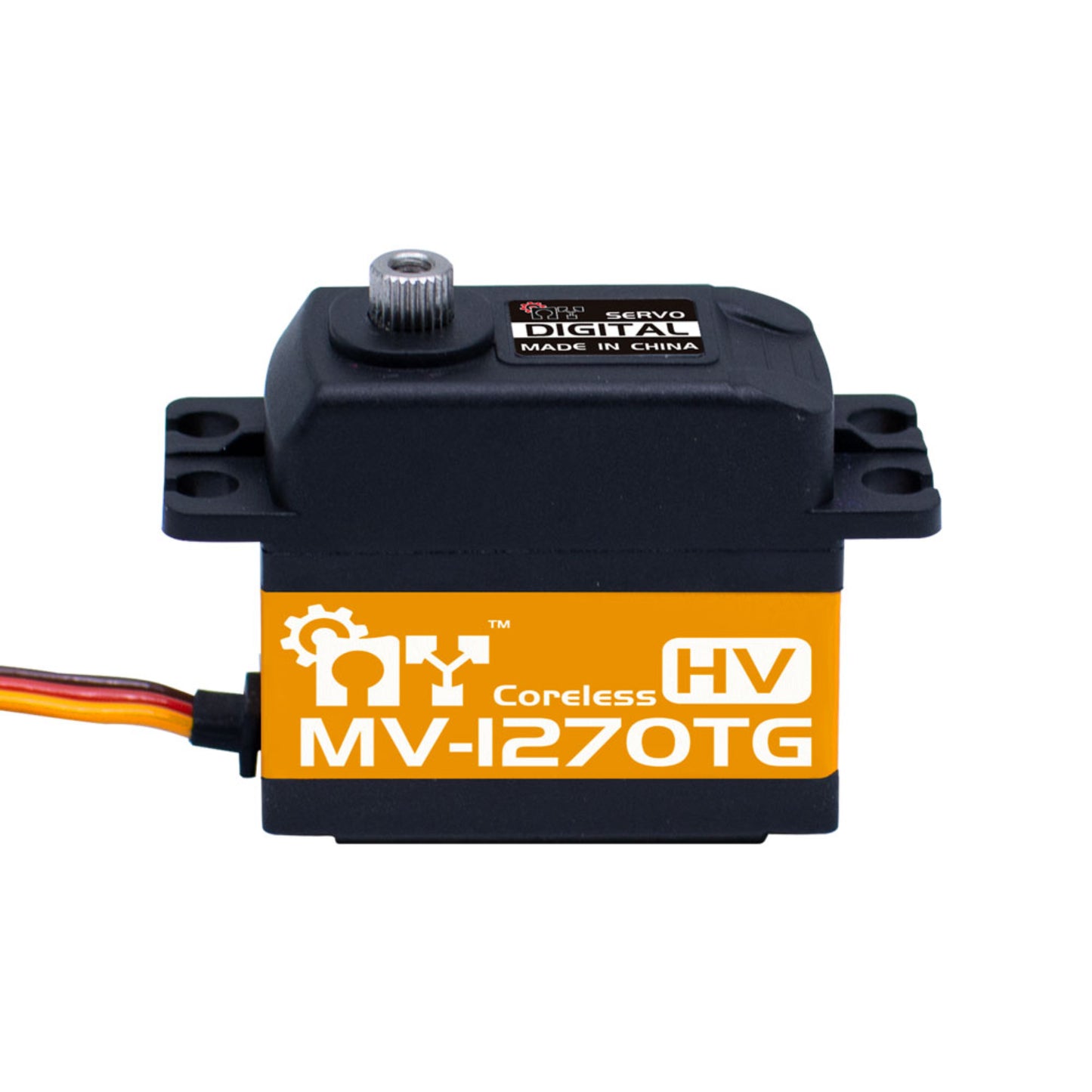 My Servo MV-1270TG High-Voltage Digital Servo 7.4V 1270TG HV Programmable Metal Gear Motor For RC Aircraft and Industrial Applications