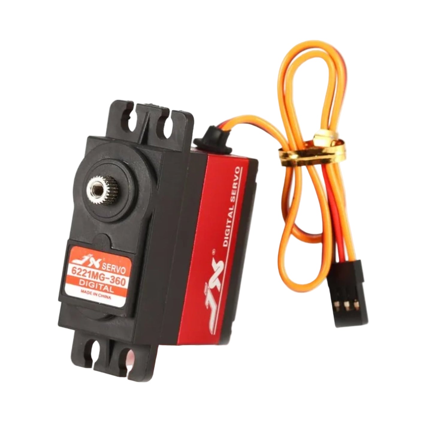 JX Servo PDI-6221MG-360° Continuous Rotation Servo 20KG Torque Digital Metal Gear Servo For Reliable Robotic & Industrial Applications