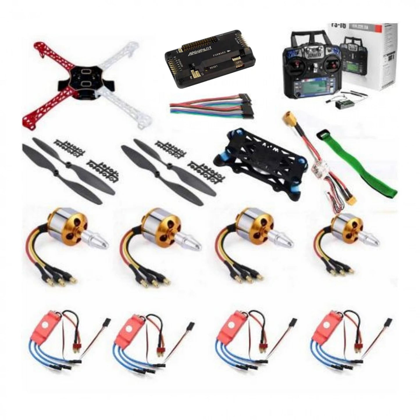 Beginner Quadcopter Drone Kit with APM 2.8 Flight Controller & Flysky Radio