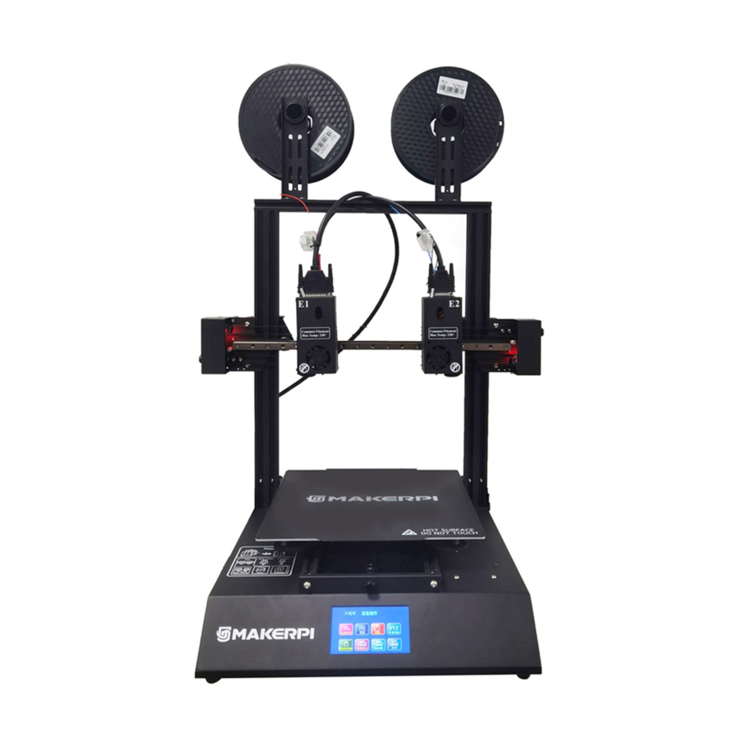 MakerPI P3 PRO IDEX 3D Printer With IDEX Dual Extrusion Large Build Volume 300×300×360 mm FDM 3D Printer For Duplication & Mirror Printing - RS7729