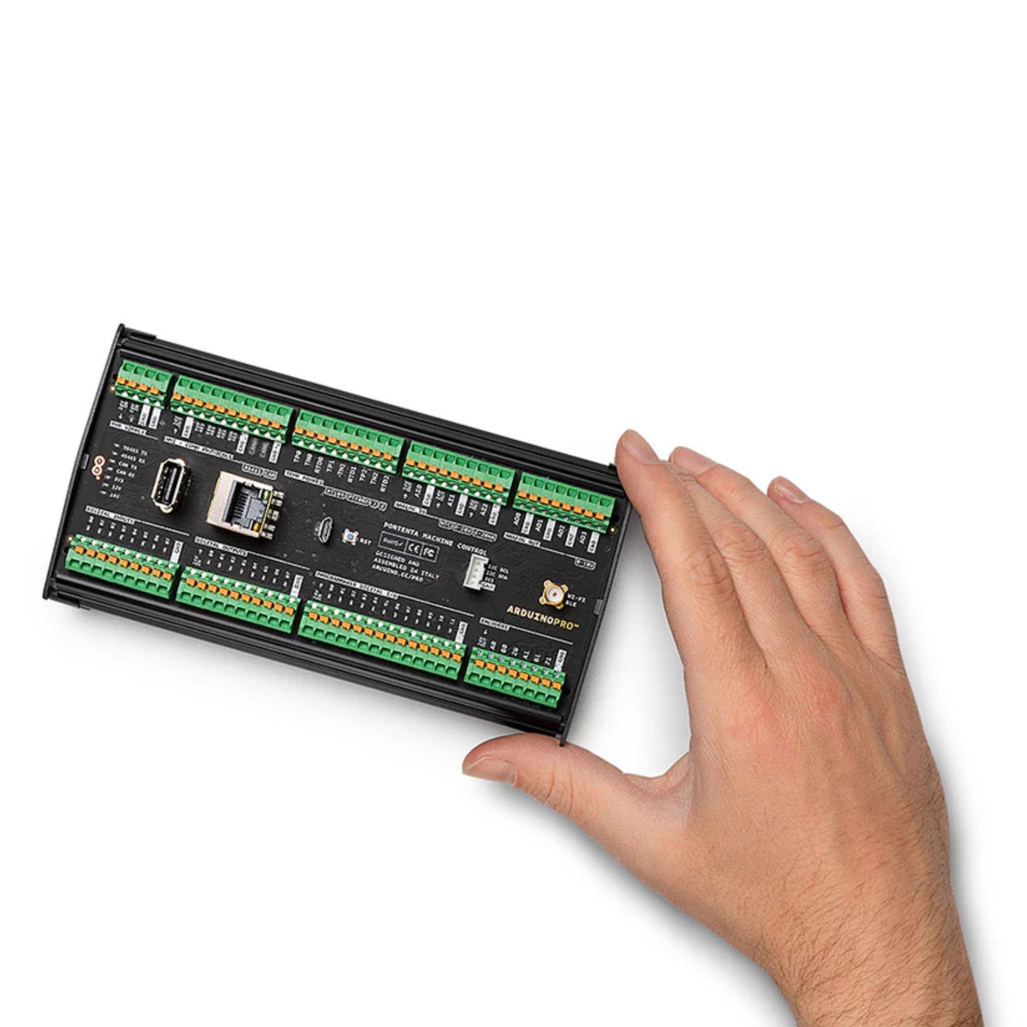 Official Arduino Portenta Machine Control All-in-One Industrial Controller with Robust Connectivity & Edge Computing Capabilities
