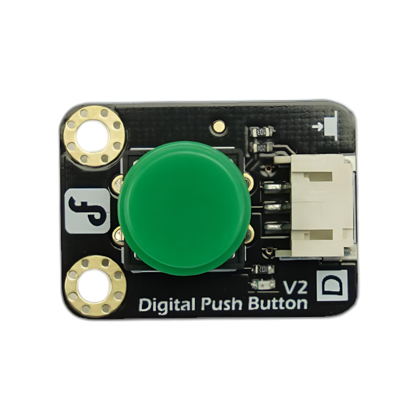 DFRobot Gravity: Digital Push Button (Green)