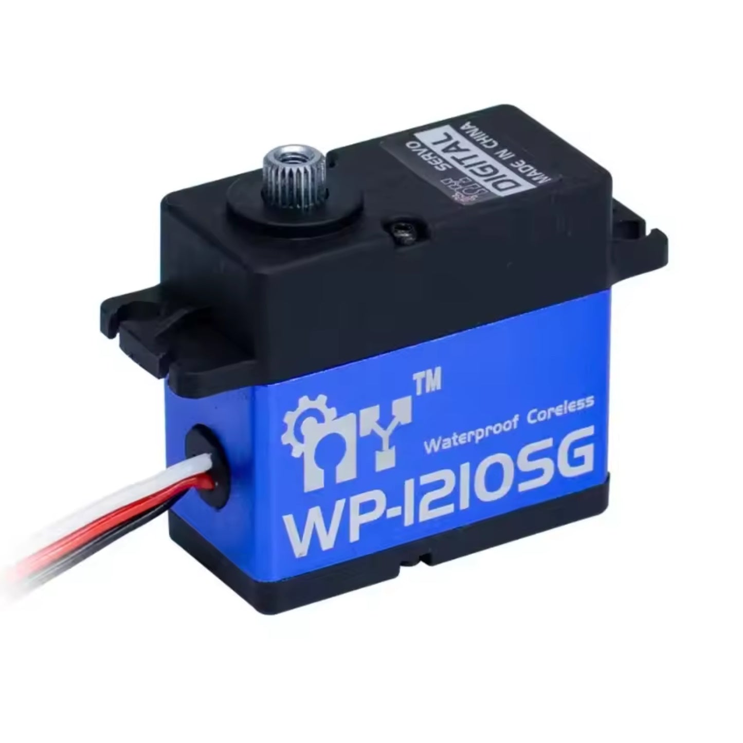 My Servo WP-1210SG High-Torque Servo Heavy-Duty Waterproof Digital Servo With Steel Gears for RC & Industrial Use