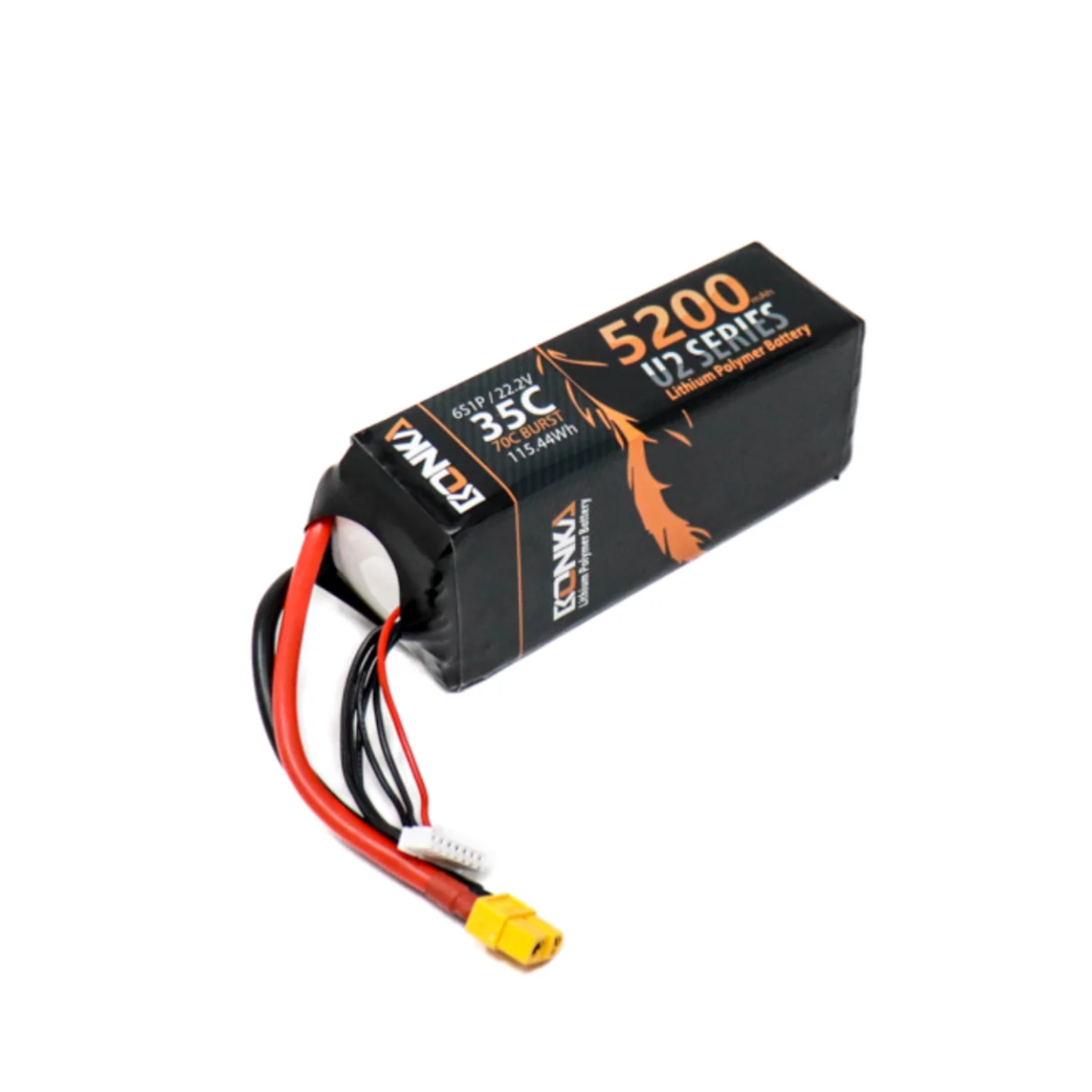 Bonka 22.2V 5200mAh 35C 6S LiPo Battery
