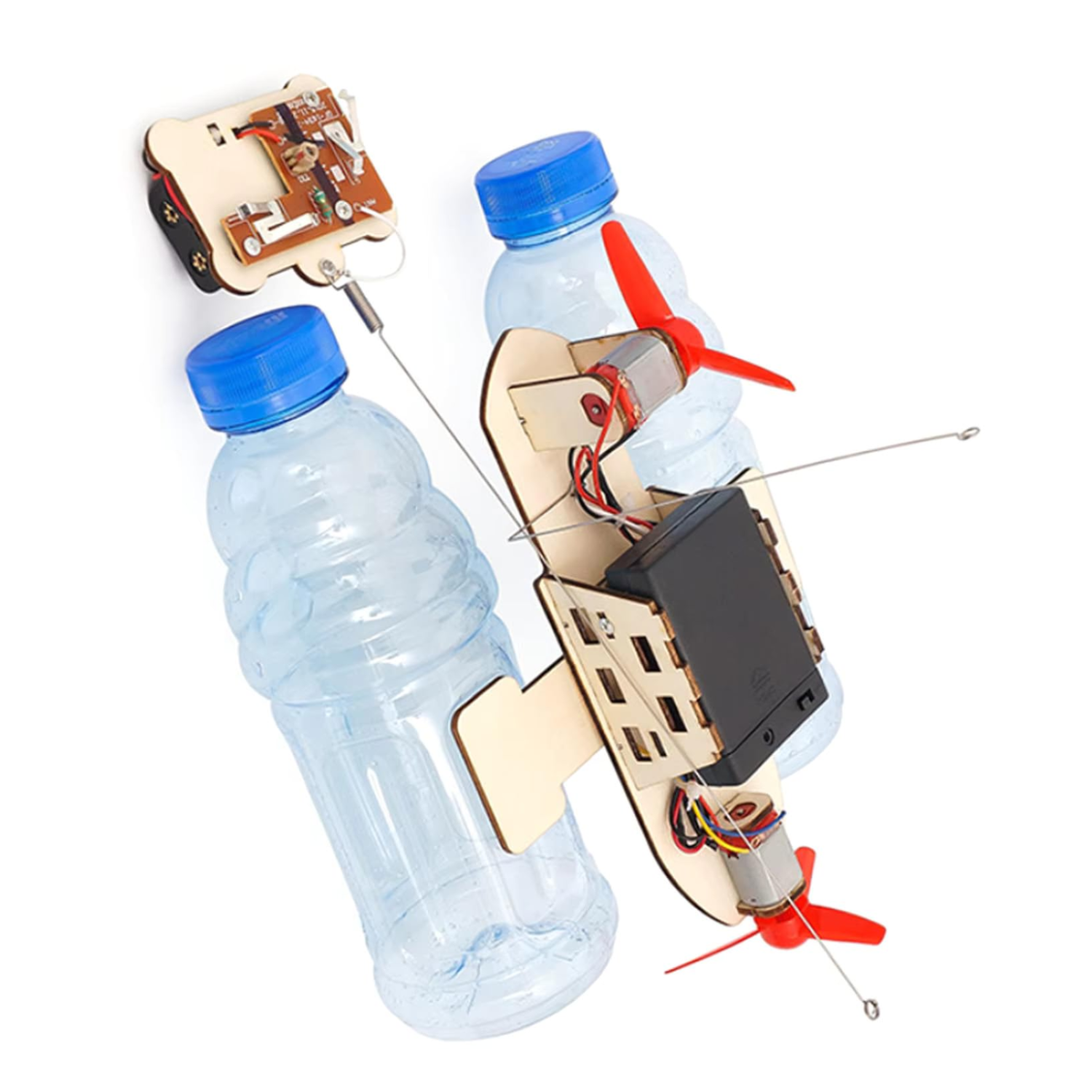 DIY wind turbine boat