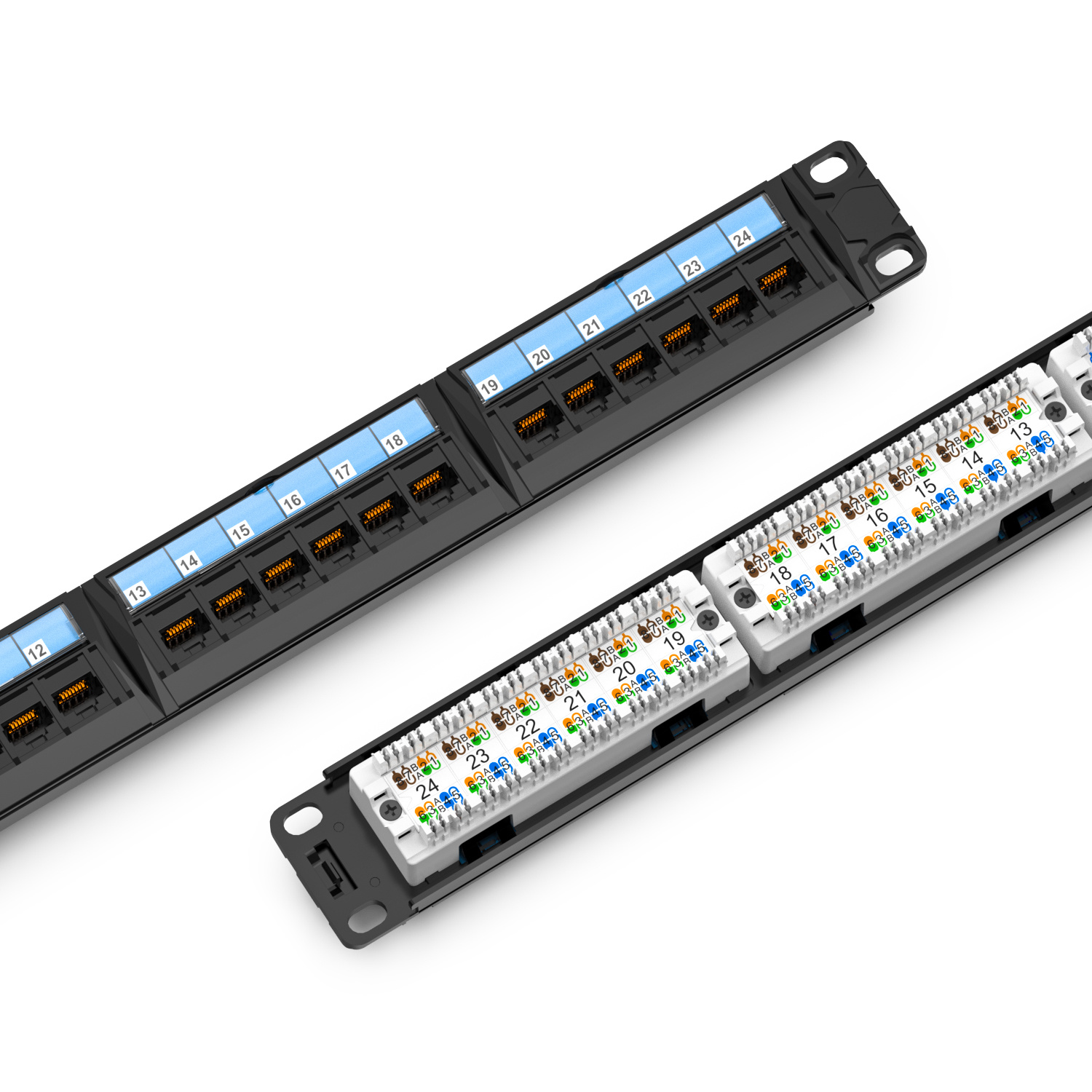 UTP 24-Port RJ45 Patch Panel Removable