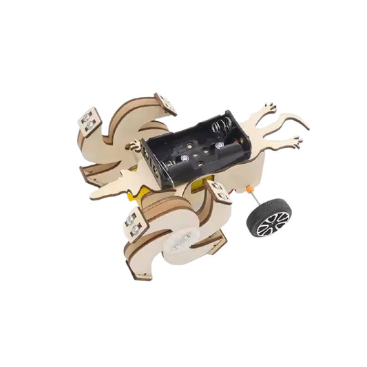 Wooden Bionic Lizard STEM Kit DIY Lizard Robot Kit Create Your Own Robotic Creature Bionic Lizard Toy For Preschool Interactive Science Toy For Kids - RS6373