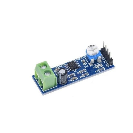 LM386 Audio Amplifier Module With Adjustable Gain Volume Control Potentiometer For Arduino Raspberry Pi DIY Electronics Projects - RS4842