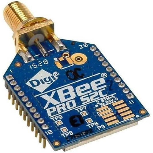Zigbee XBee Pro S2C Zigbee Module 63mW 3Km+ Range Zigbee S2C Module With 3.2dBi Antenna XBee Pro S2C Zigbee Module For Boost Your Zigbee Network - RS3071