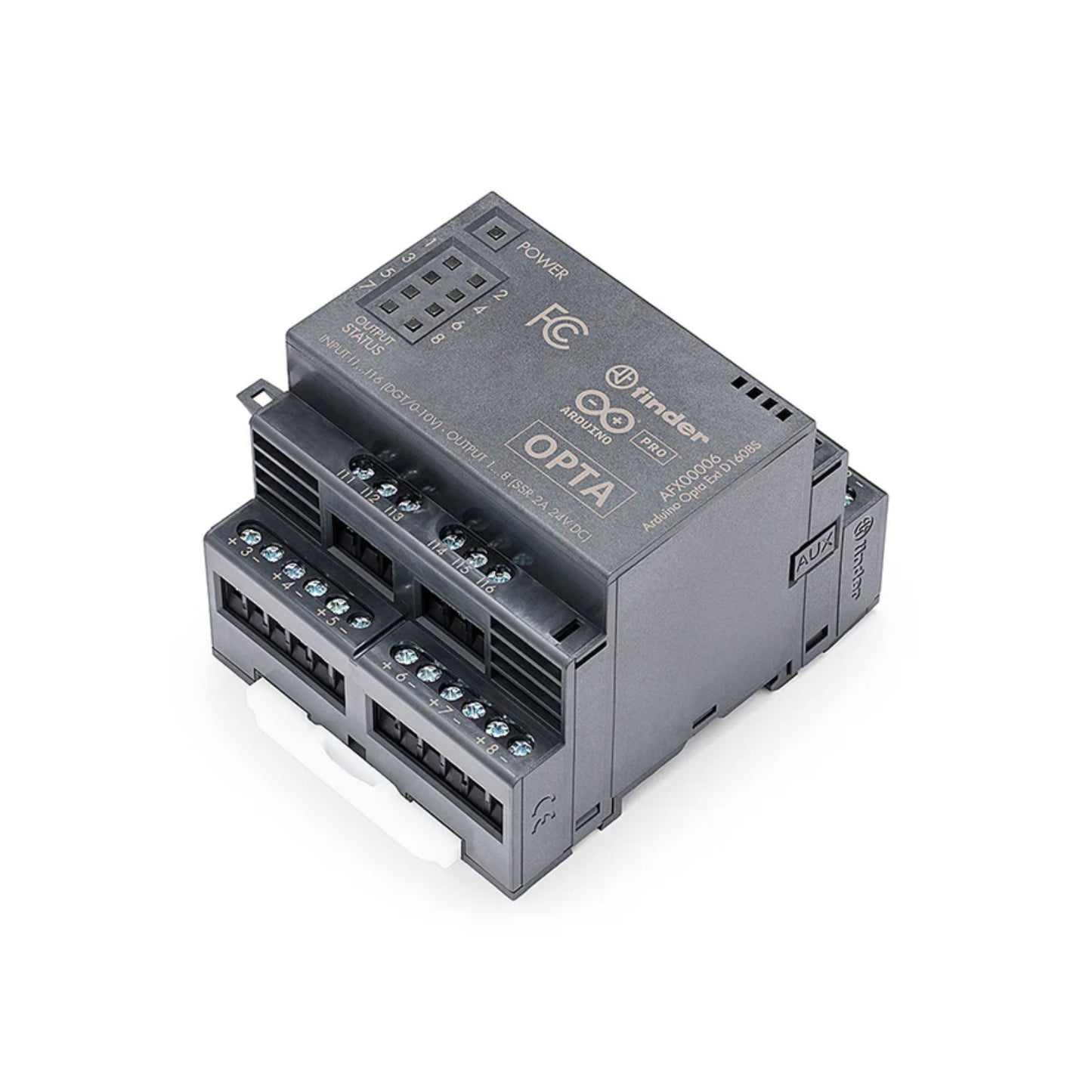 Official Arduino Pro Opta Ext D1608S I/O Expansion Module 16-Input, 8-Relay Expansion For Industrial Automation