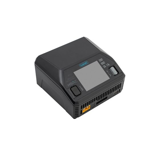 ToolkitRC M8AC Battery Charger 200W 600W 20A 1-8s AC/DC Smart Charger With Color Screen and Dual Input For RC LiPo LiHV LiFe Lilon NiMH Battery