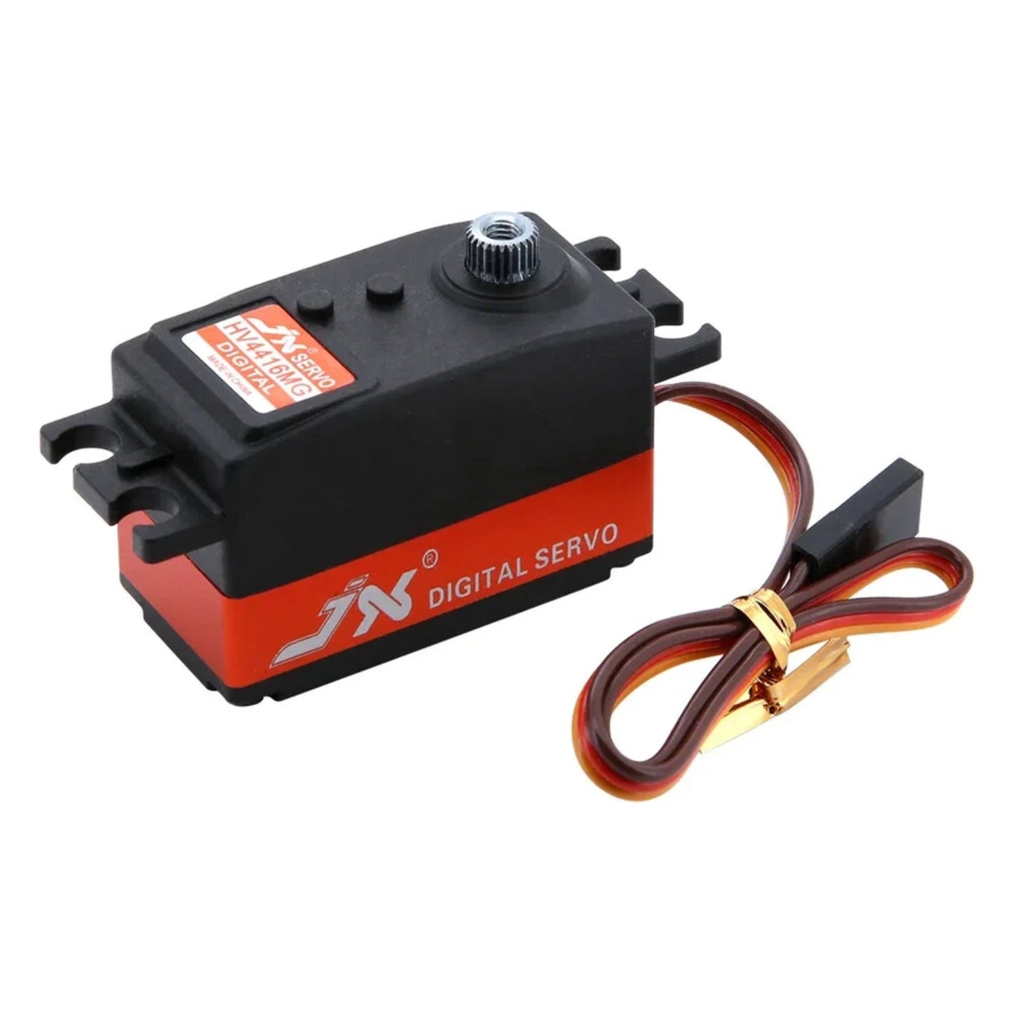 JX Servo PDI-HV4416MG 16KG 4.8V-6.0V Metal Gear Digital Servo Coreless Motor For RC Airplanes, Helicopters, and Cars
