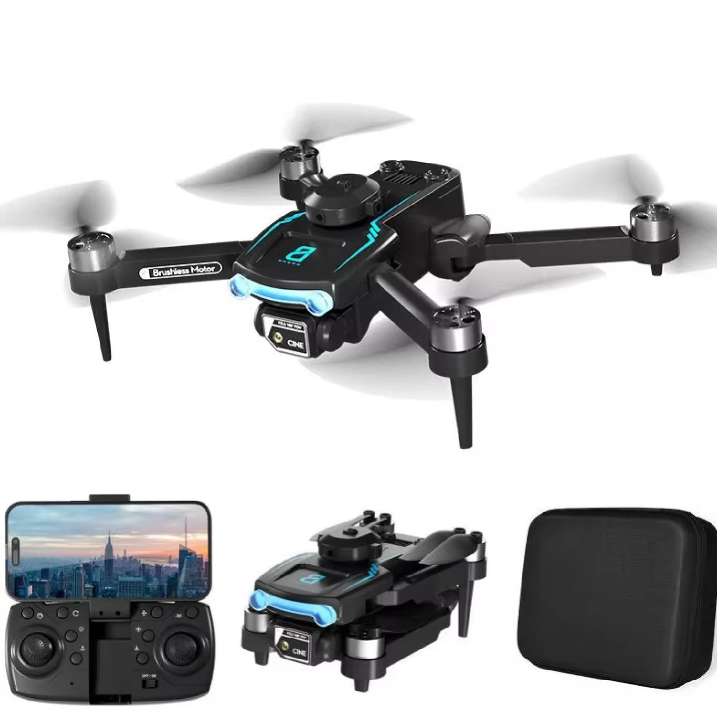Buy F169 Drone Quadcopter – Foldable 8K Camera Drone with 20 Min Flying Time - RS8691