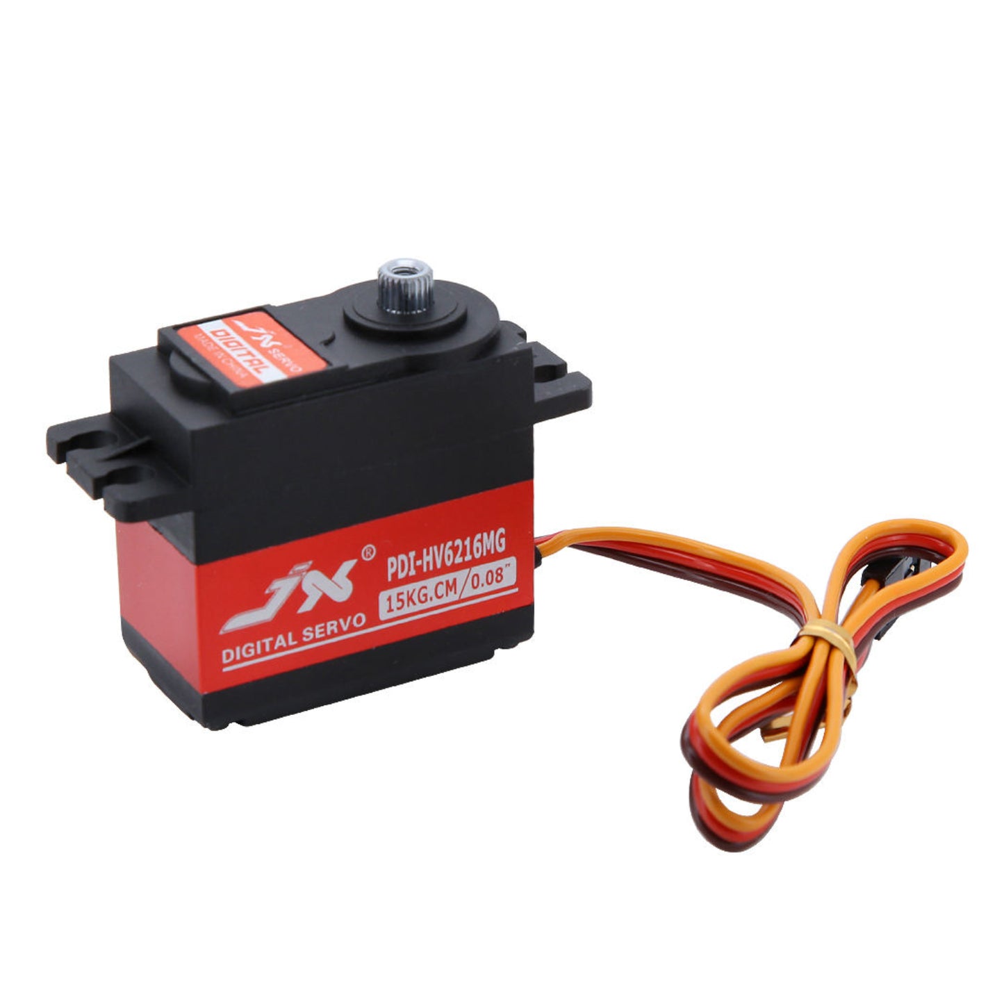 JX PDI-HV6216MG 16KG High Torque Coreless Digital Servo For RC Cars, Planes, and Drones