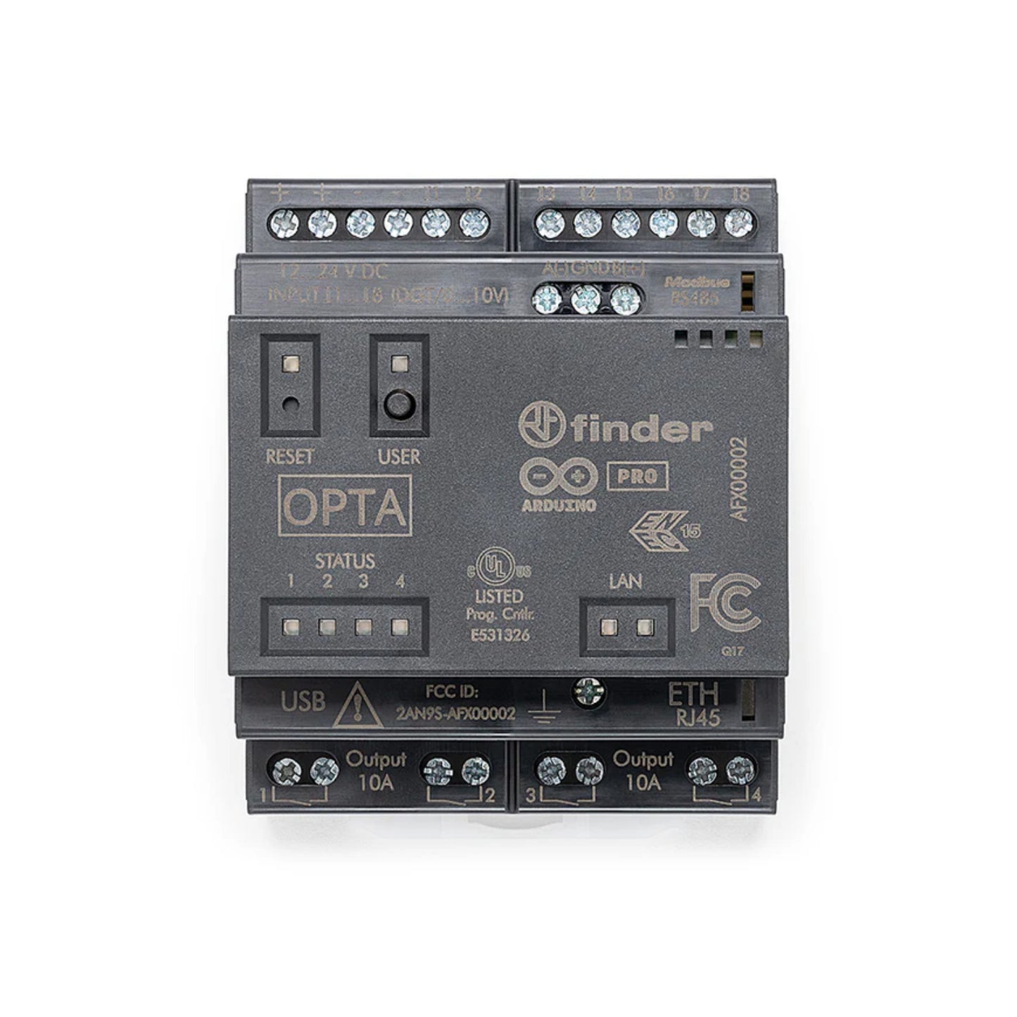 Official Arduino Pro Opta WiFi Micro-PLC Industrial IoT Controller with Dual-Core MCU For Real-Time Monitoring & Predictive Maintenance
