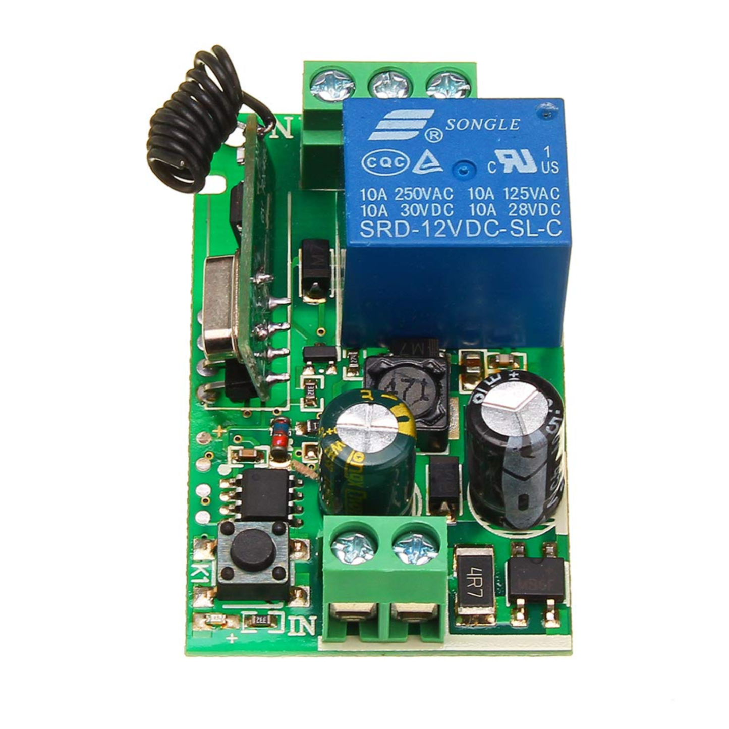 315/433MHz 220V 10A Wireless RF Remote Control Switch