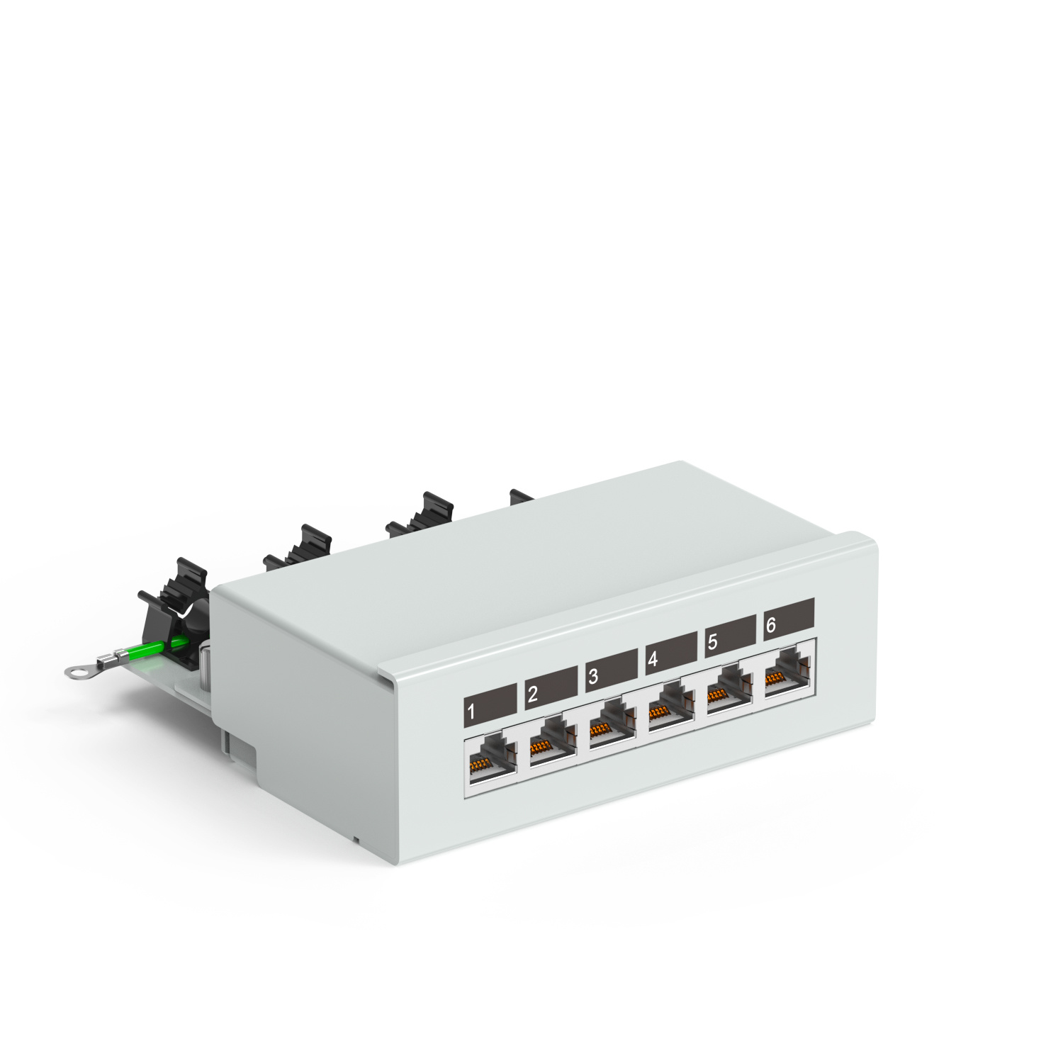 Wall-mount patch panel