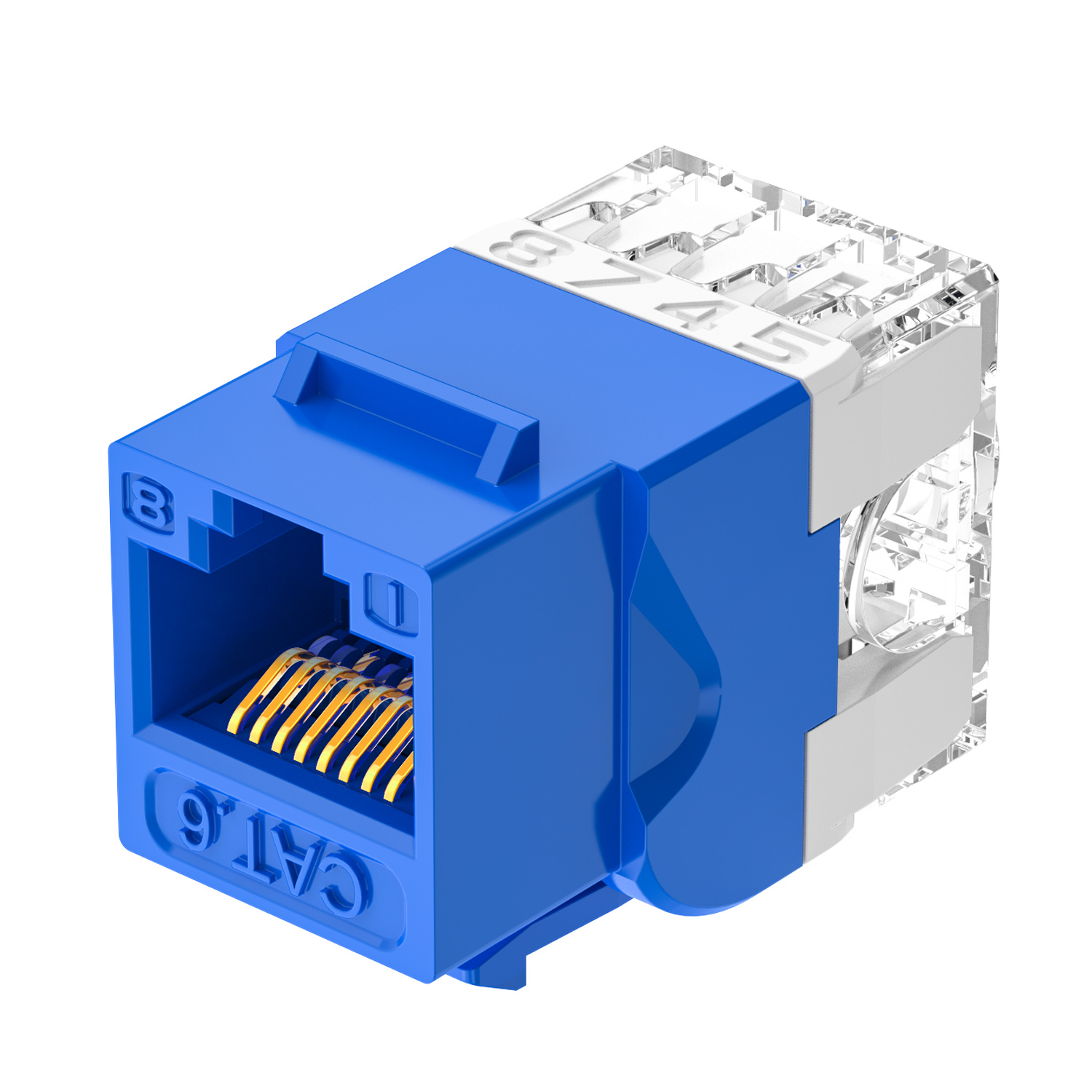 UTP Keystone Jack 180°