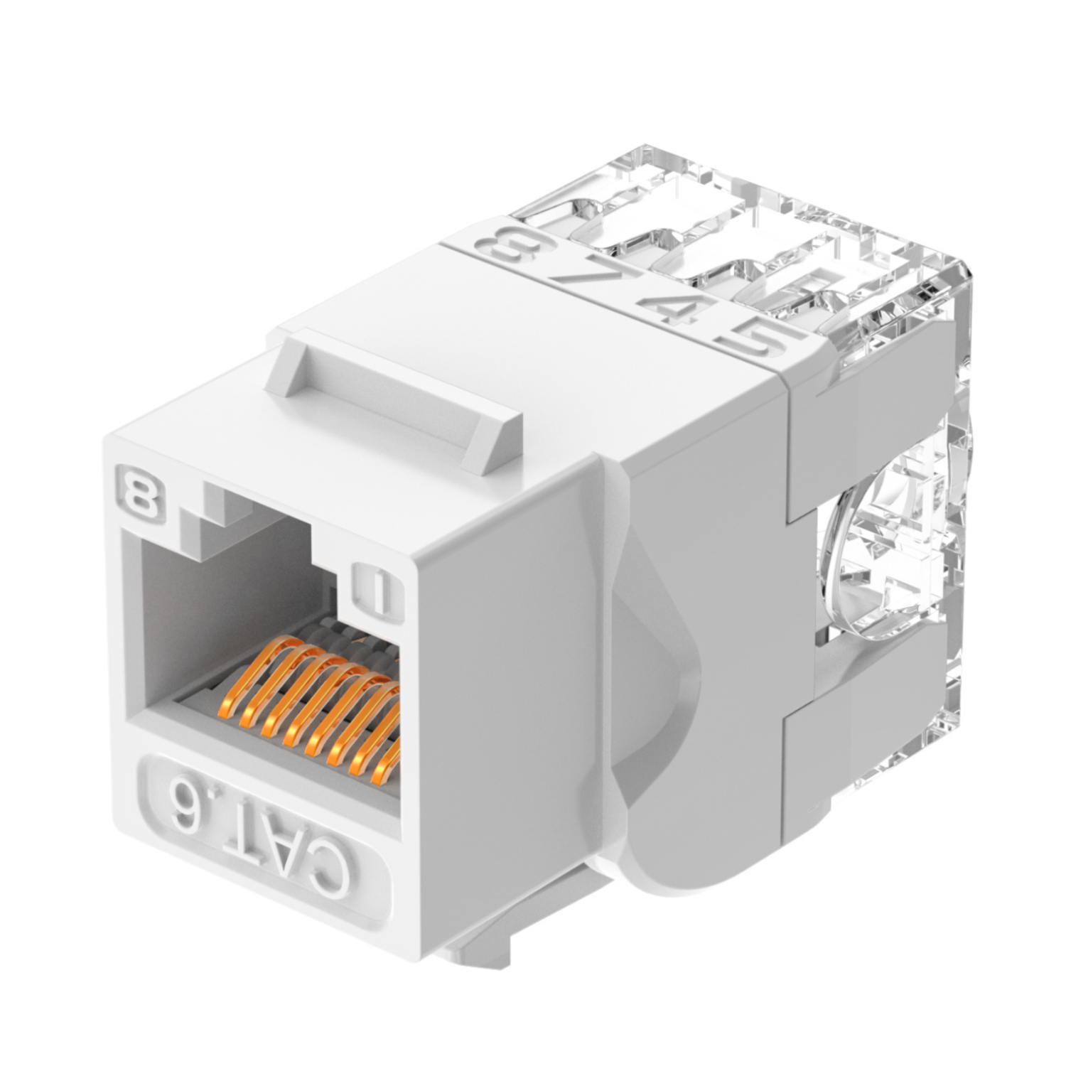 UTP Keystone Jack 180°