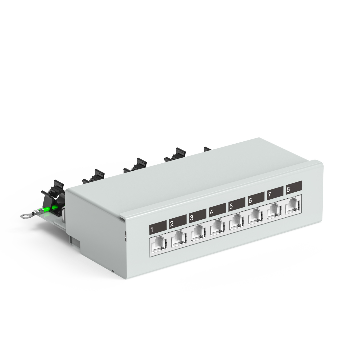 Cat6/Cat6a Shielded Patch Panel