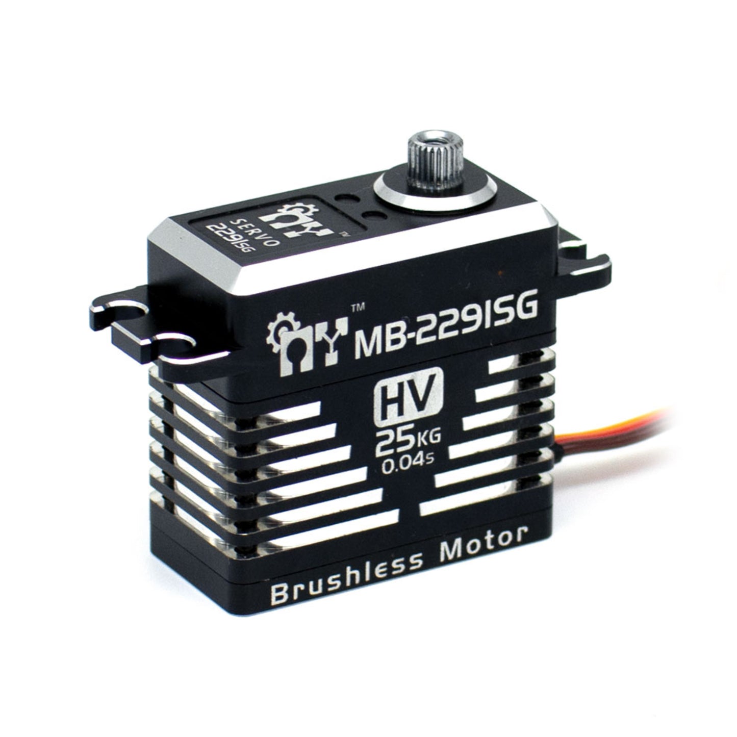My Servo MB-2291SG Digital Brushless Steel Gear Servo 29kg-cm High-Torque Steel Gear Servo For 1/8 & 1/10 Scale RC Cars