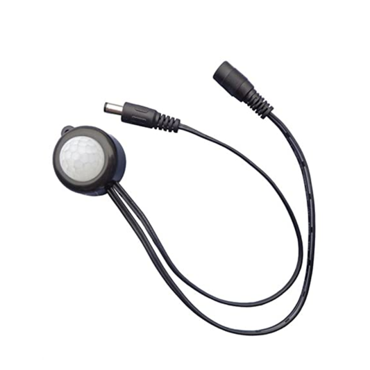 DC5V-24V PIR Motion Detector Sensor 12V 5A Automatic Infrared Motion Detector Sensor Controller For LED Strip Lights With DC Connector - RS3746/RS8592