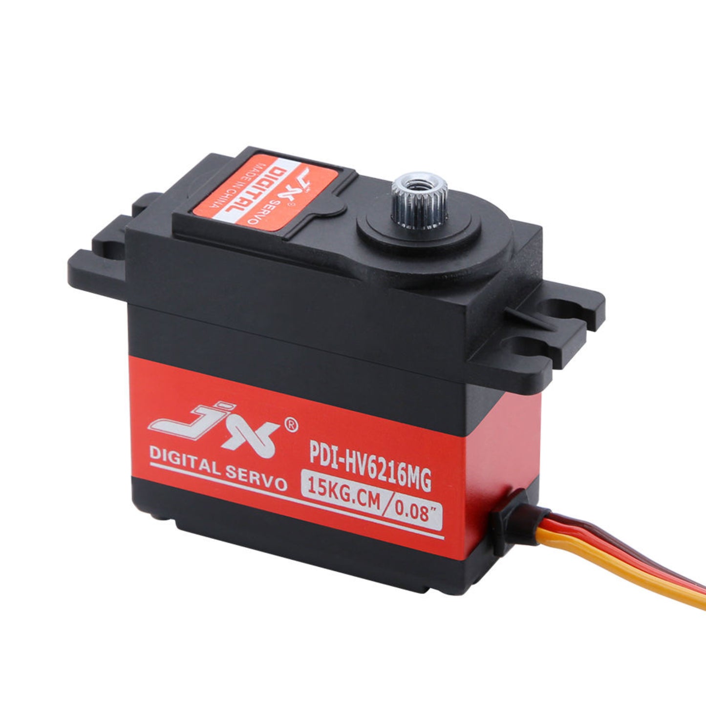 JX PDI-HV6216MG 16KG High Torque Coreless Digital Servo For RC Cars, Planes, and Drones